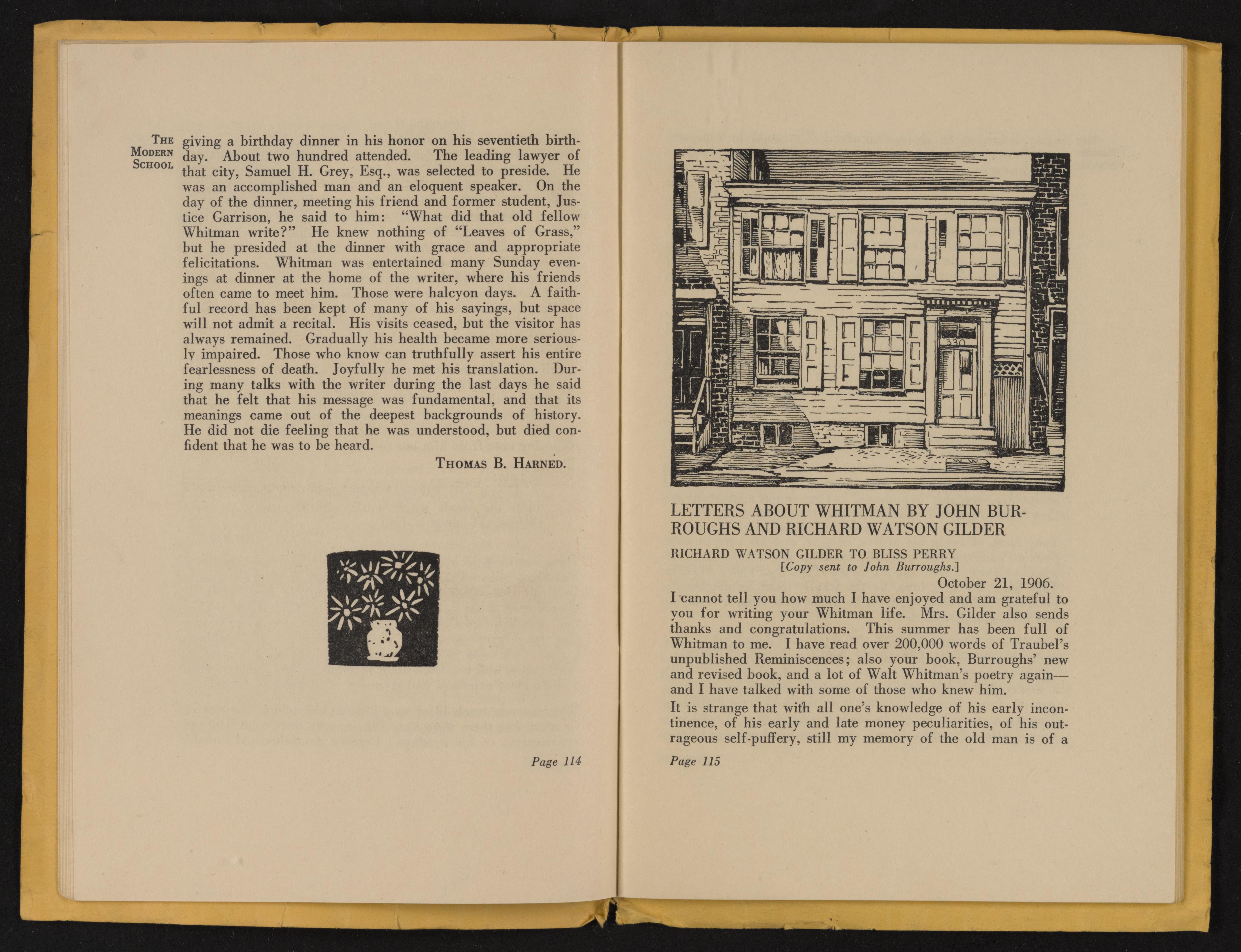 Scanned image of the current content page