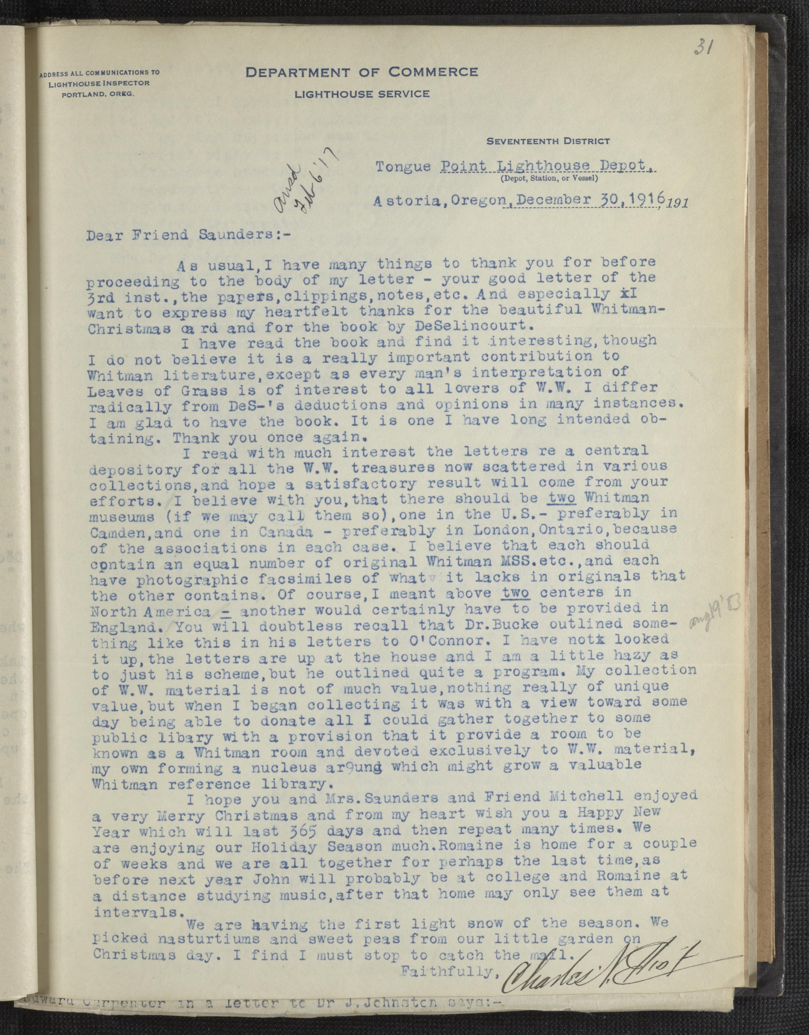 Scanned image of the current content page