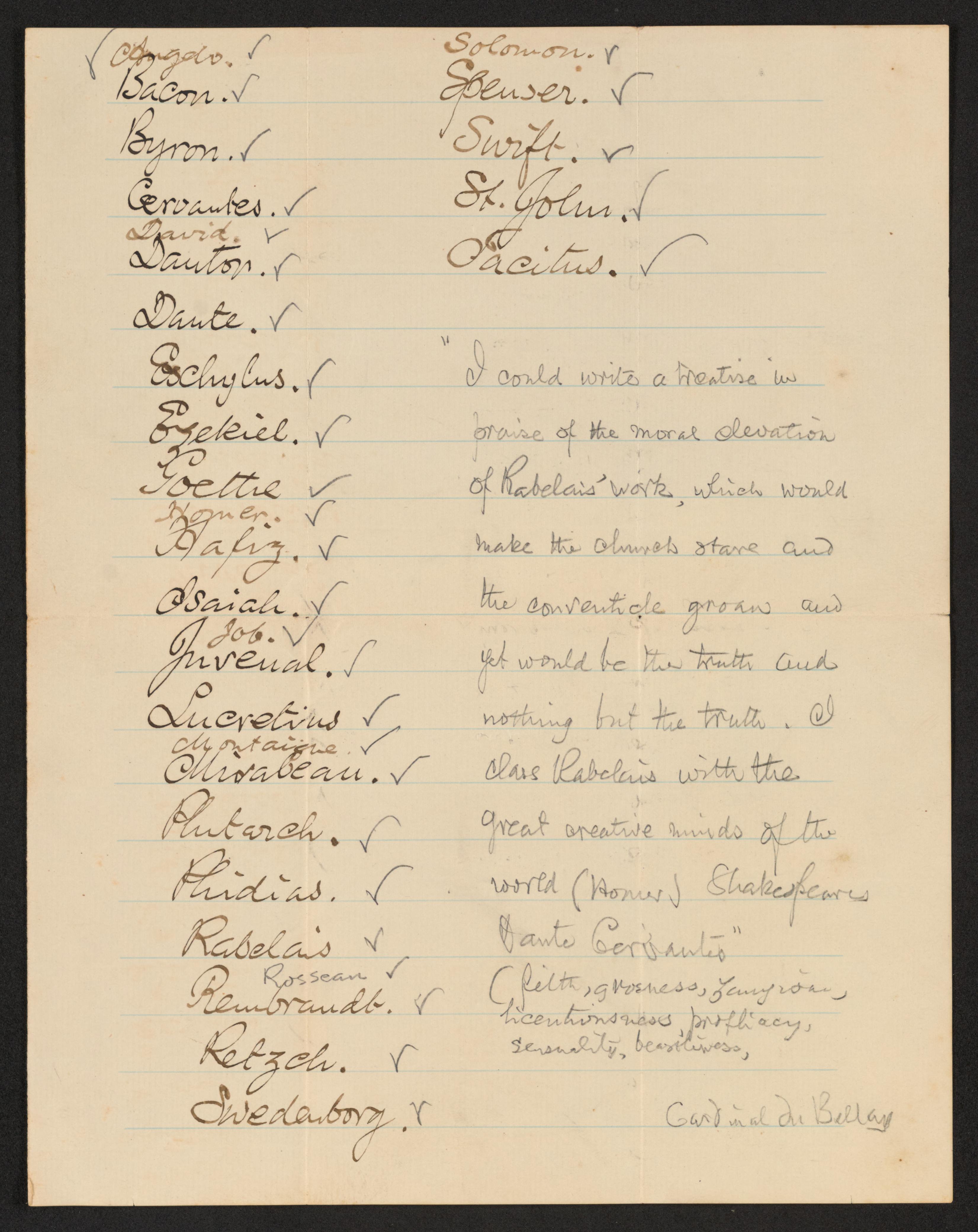 Scanned image of the current content page