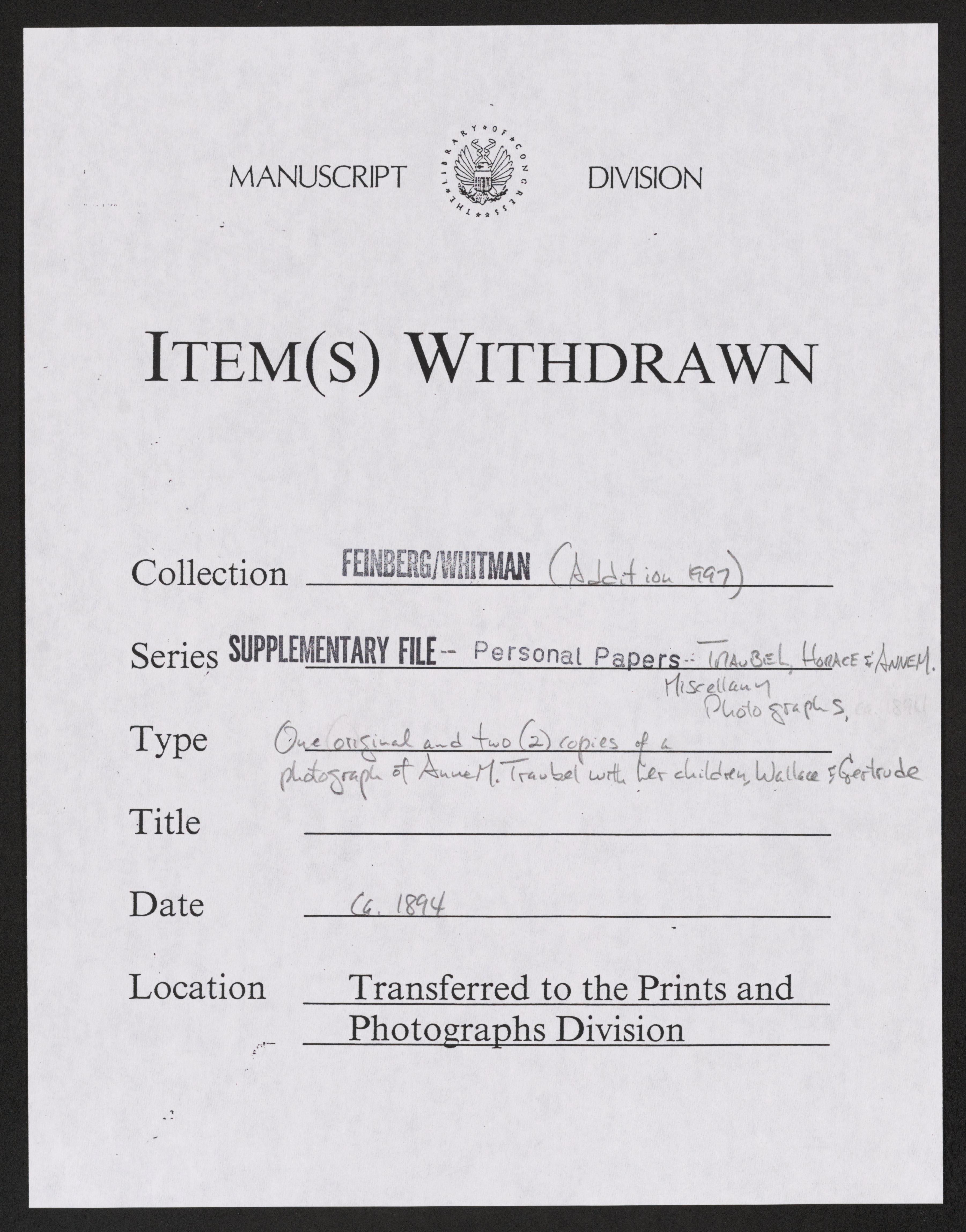 Scanned image of the current content page