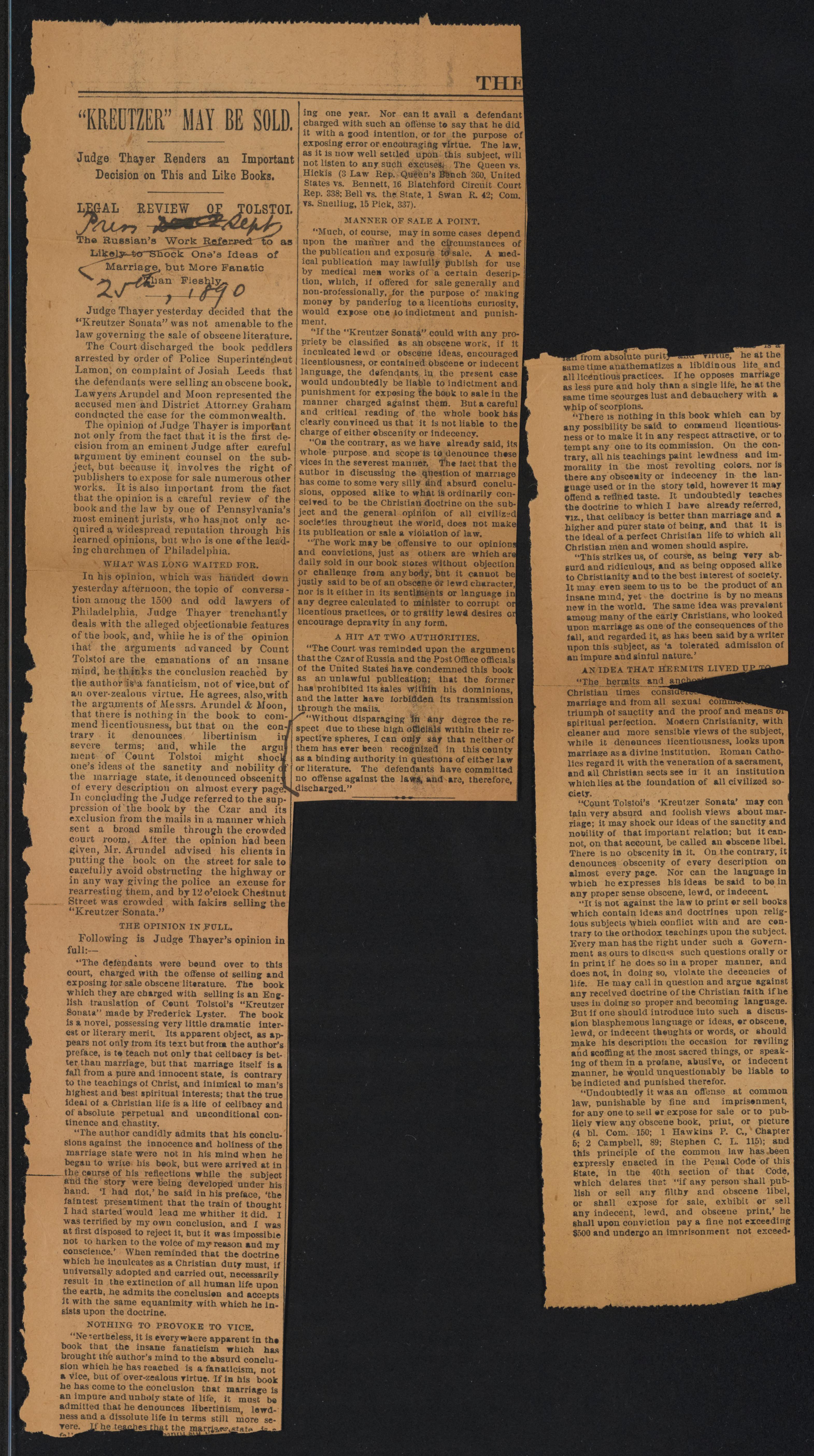 Scanned image of the current content page