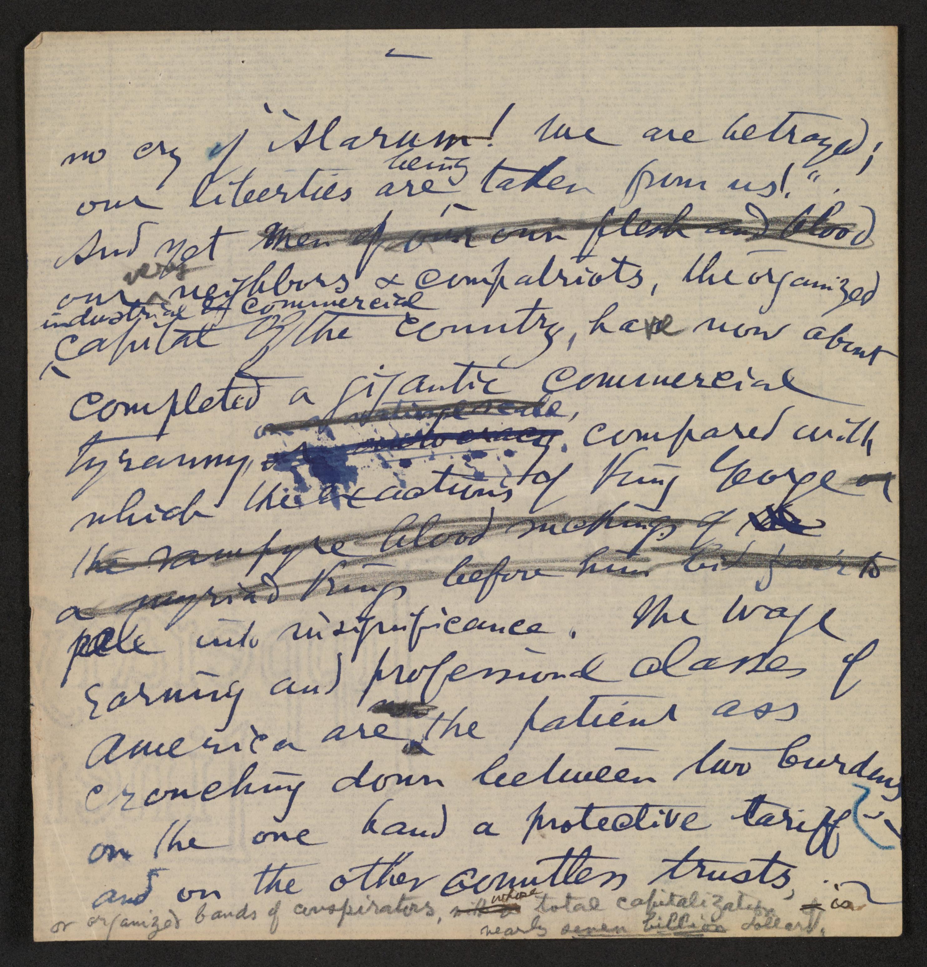 Scanned image of the current content page