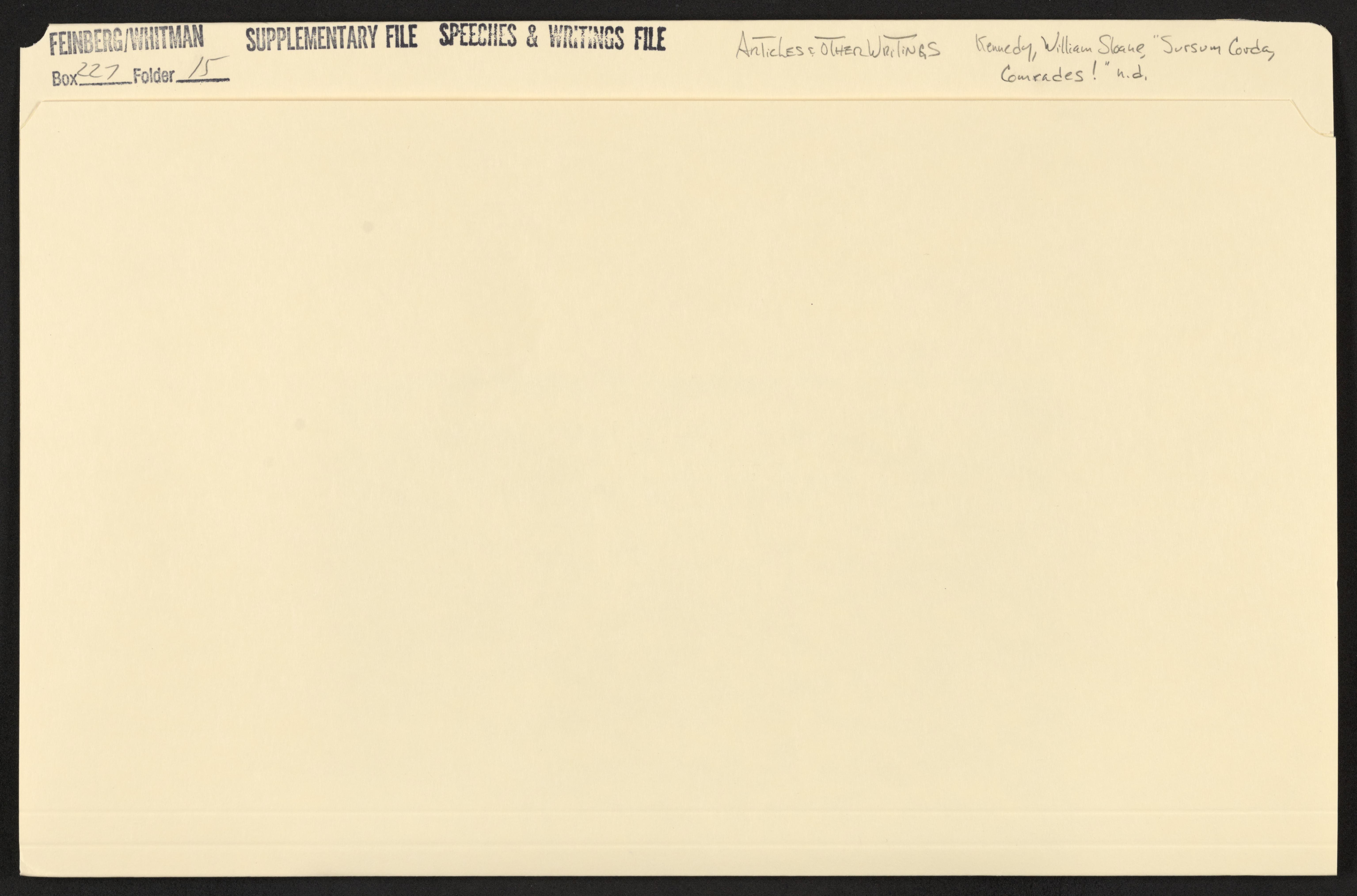 Scanned image of the current content page
