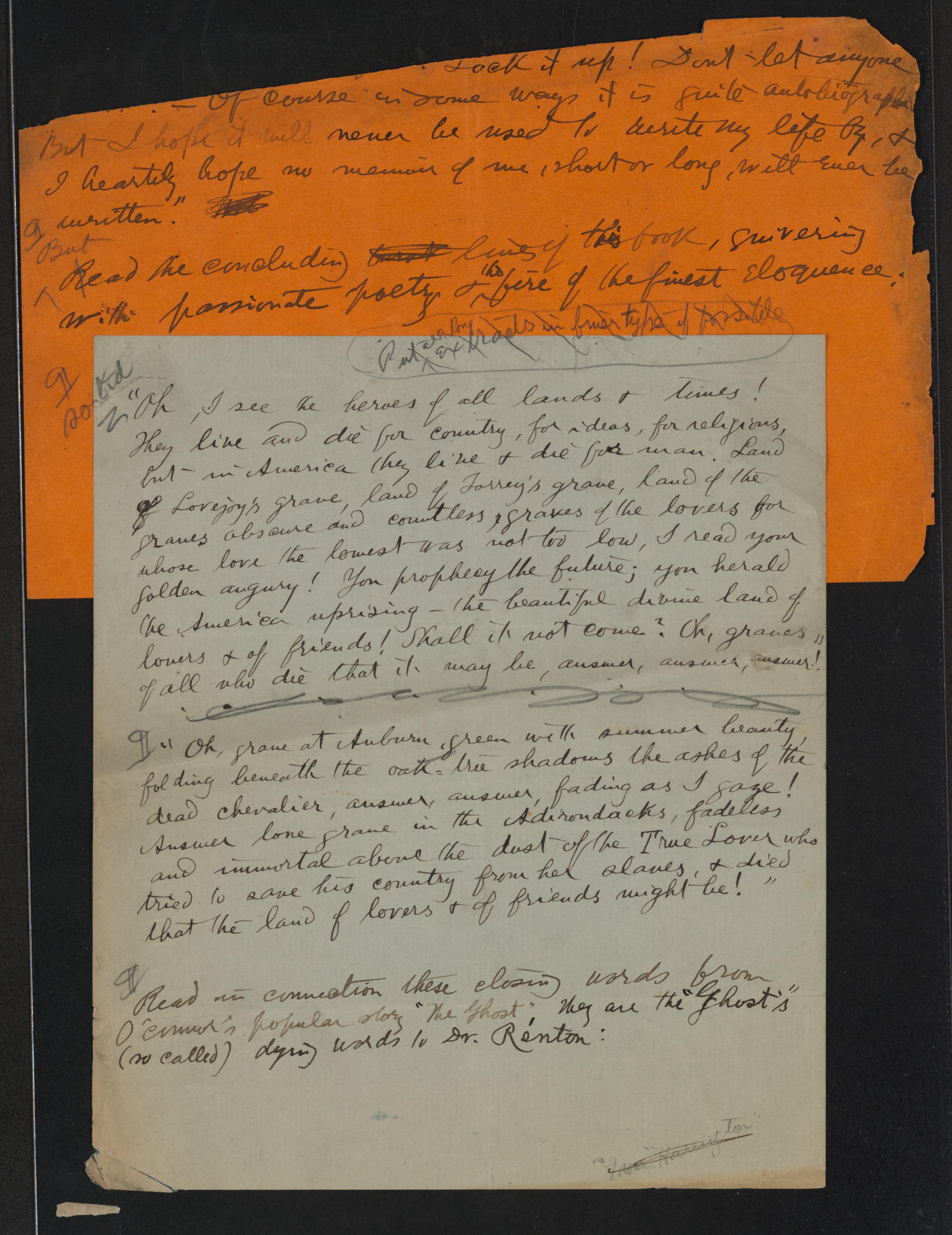 Scanned image of the current content page