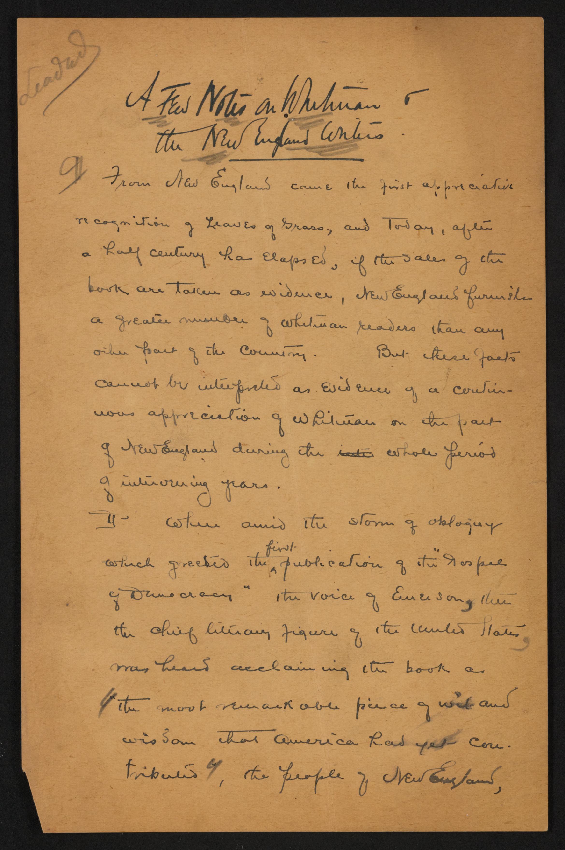 Scanned image of the current content page