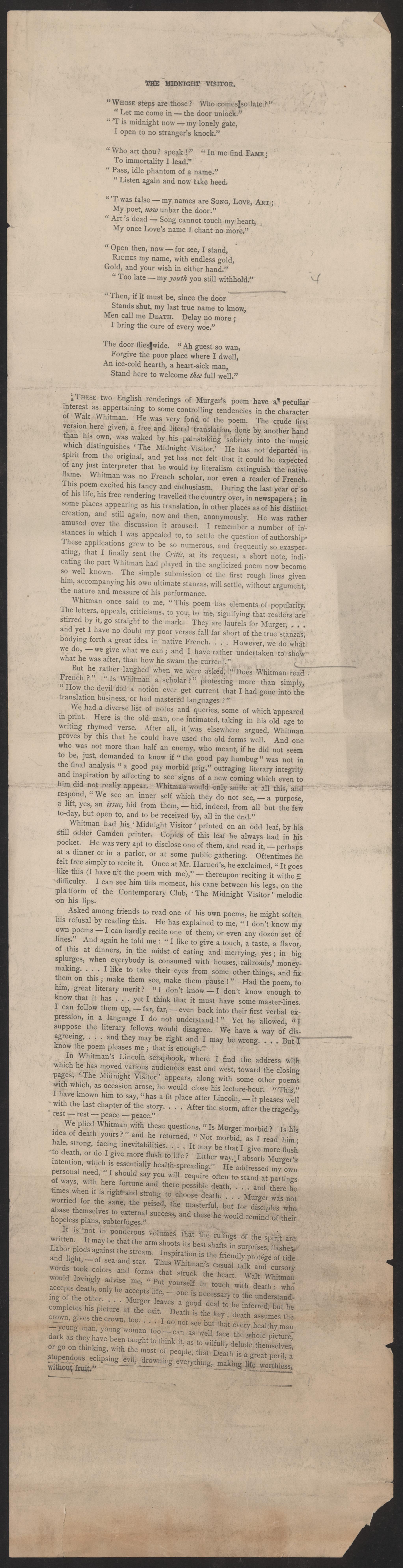 Scanned image of the current content page