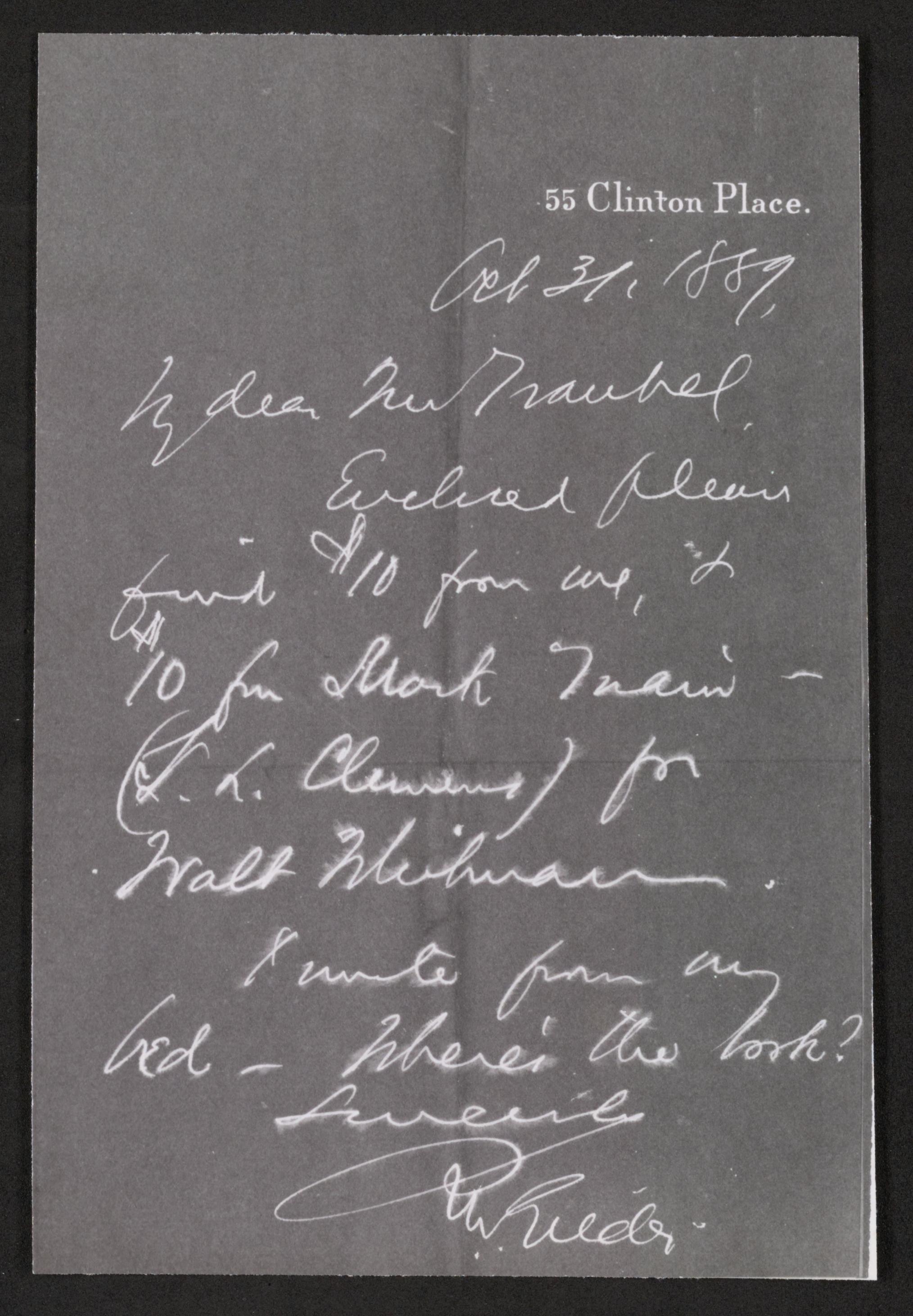 Scanned image of the current content page