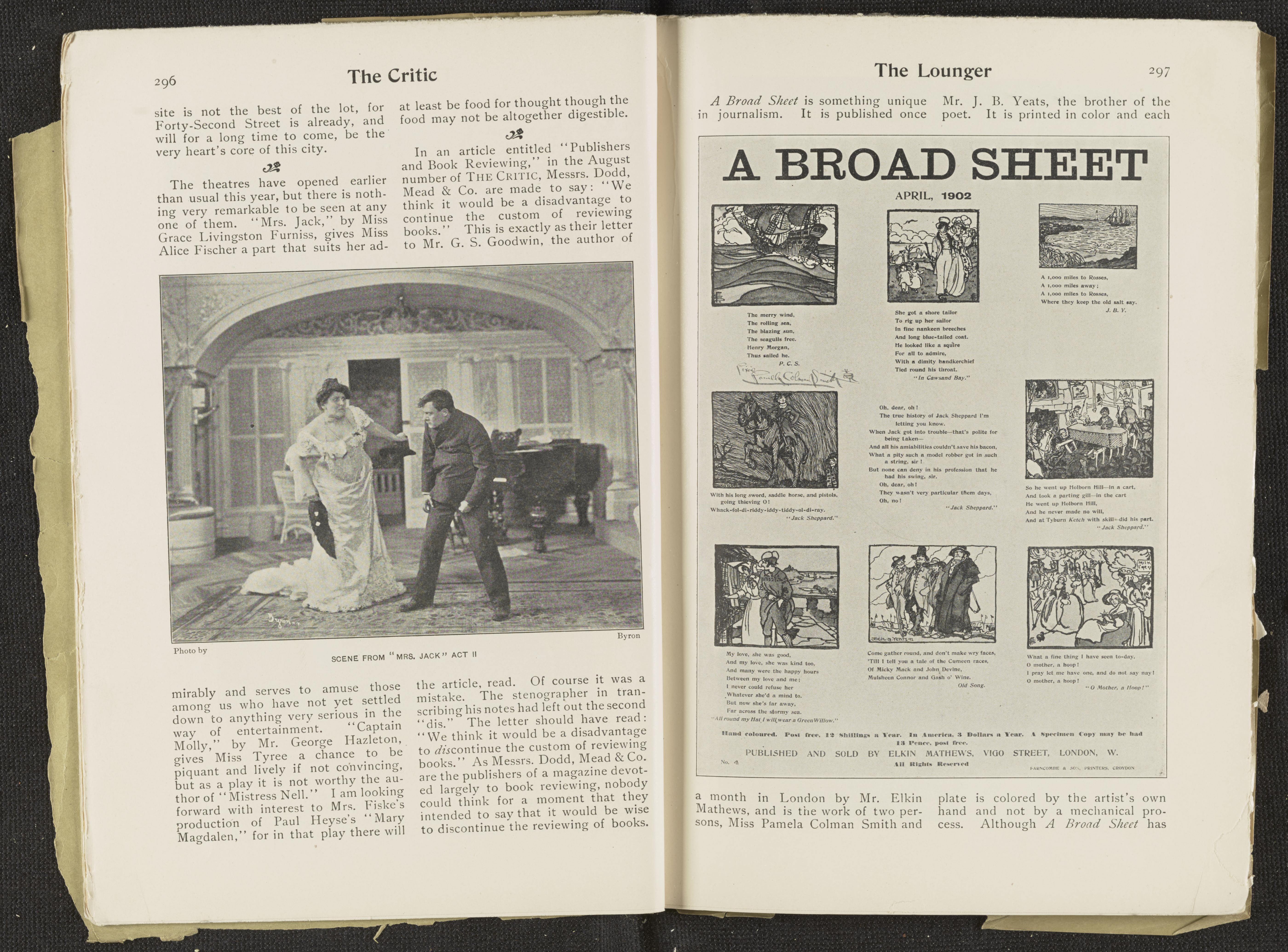 Scanned image of the current content page