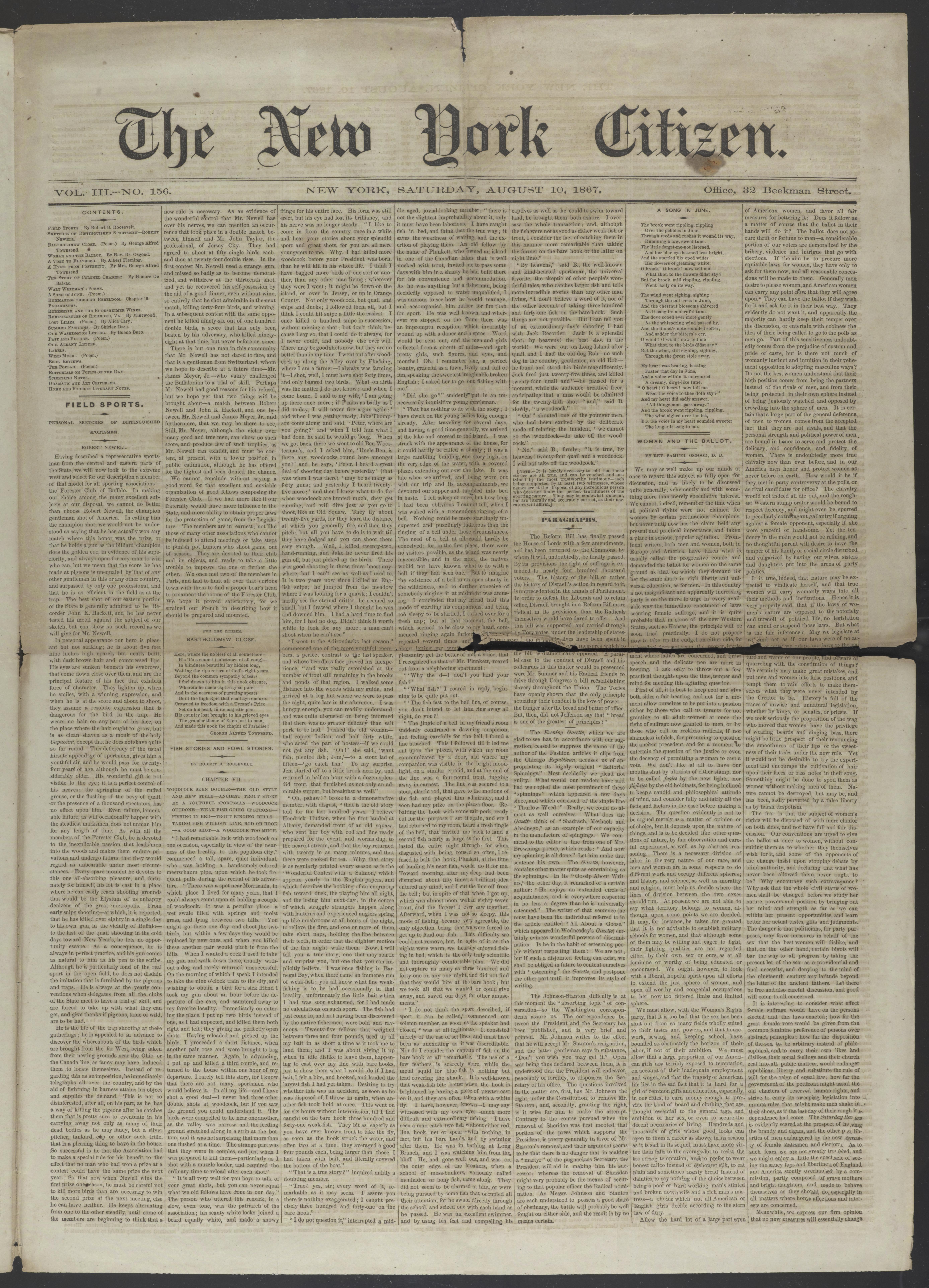 Scanned image of the current content page