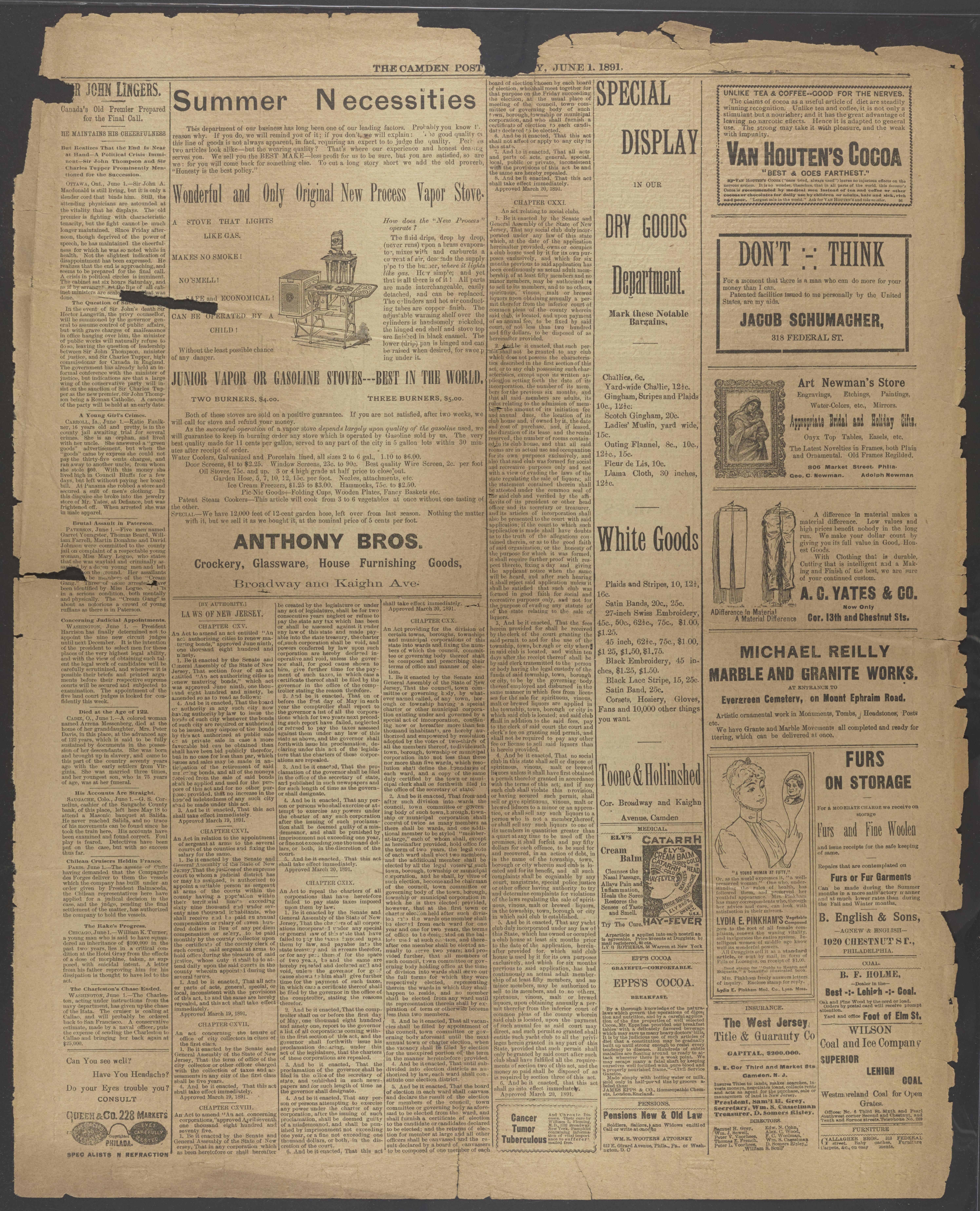 Scanned image of the current content page