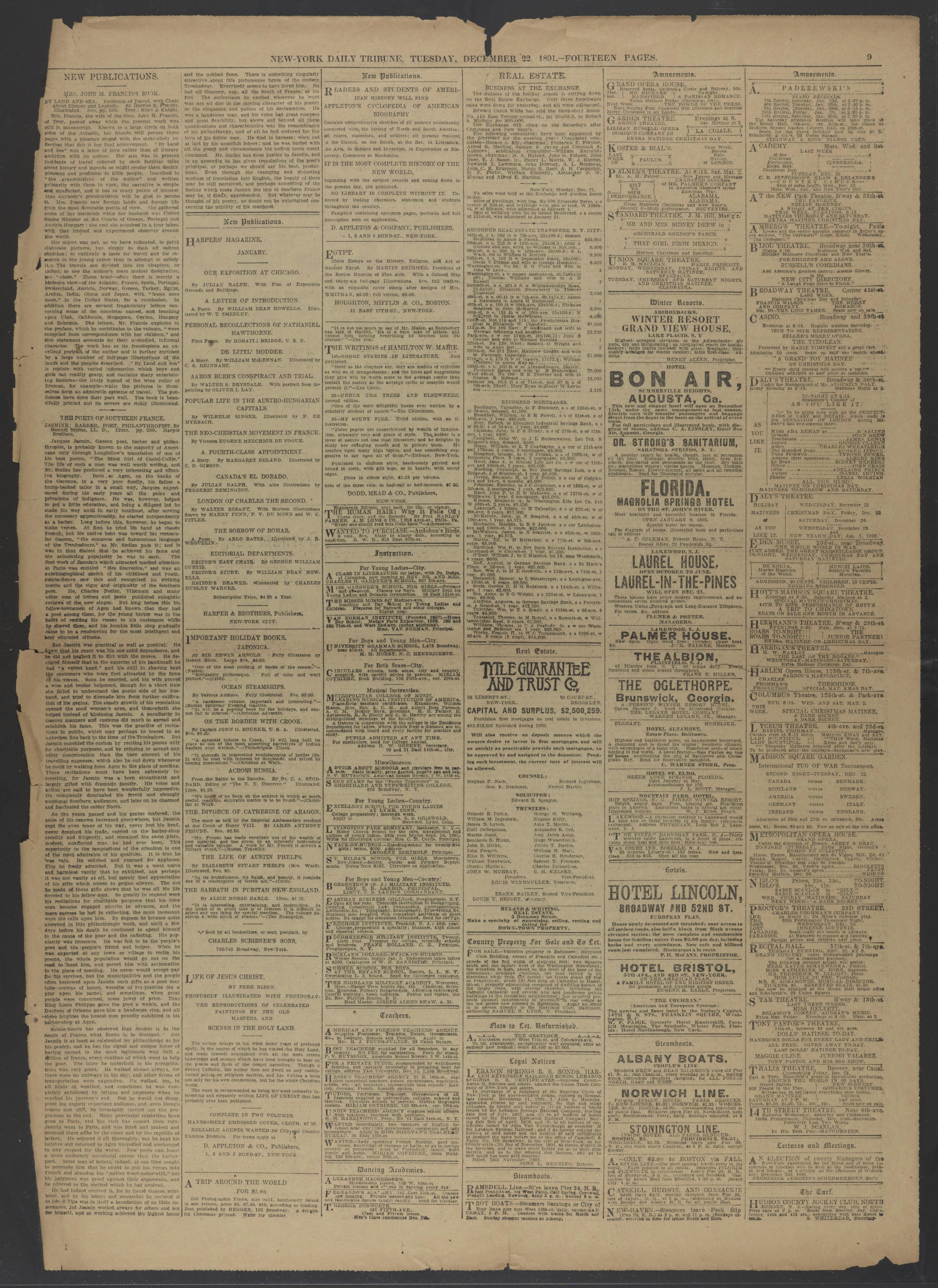 Scanned image of the current content page