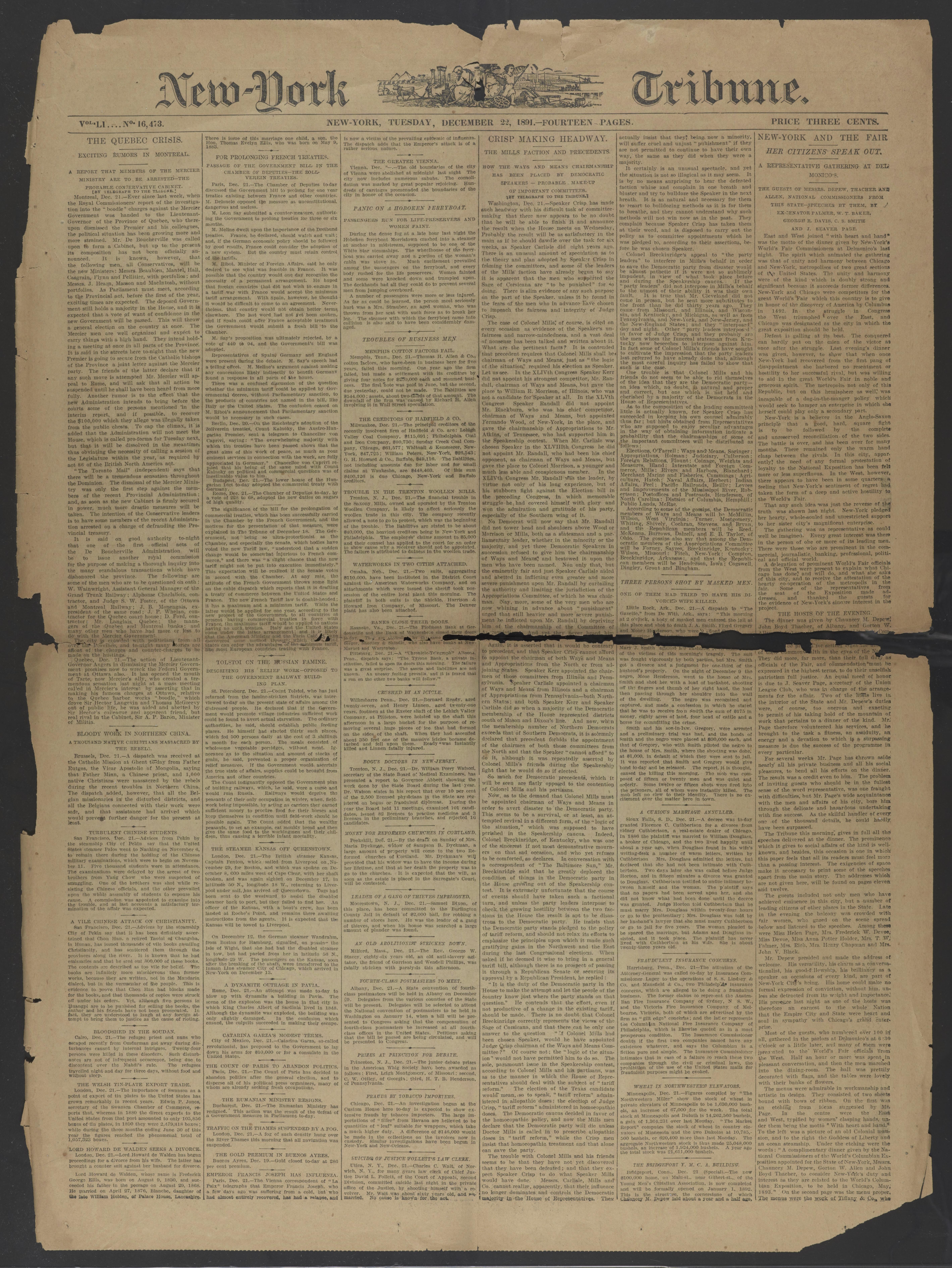 Scanned image of the current content page