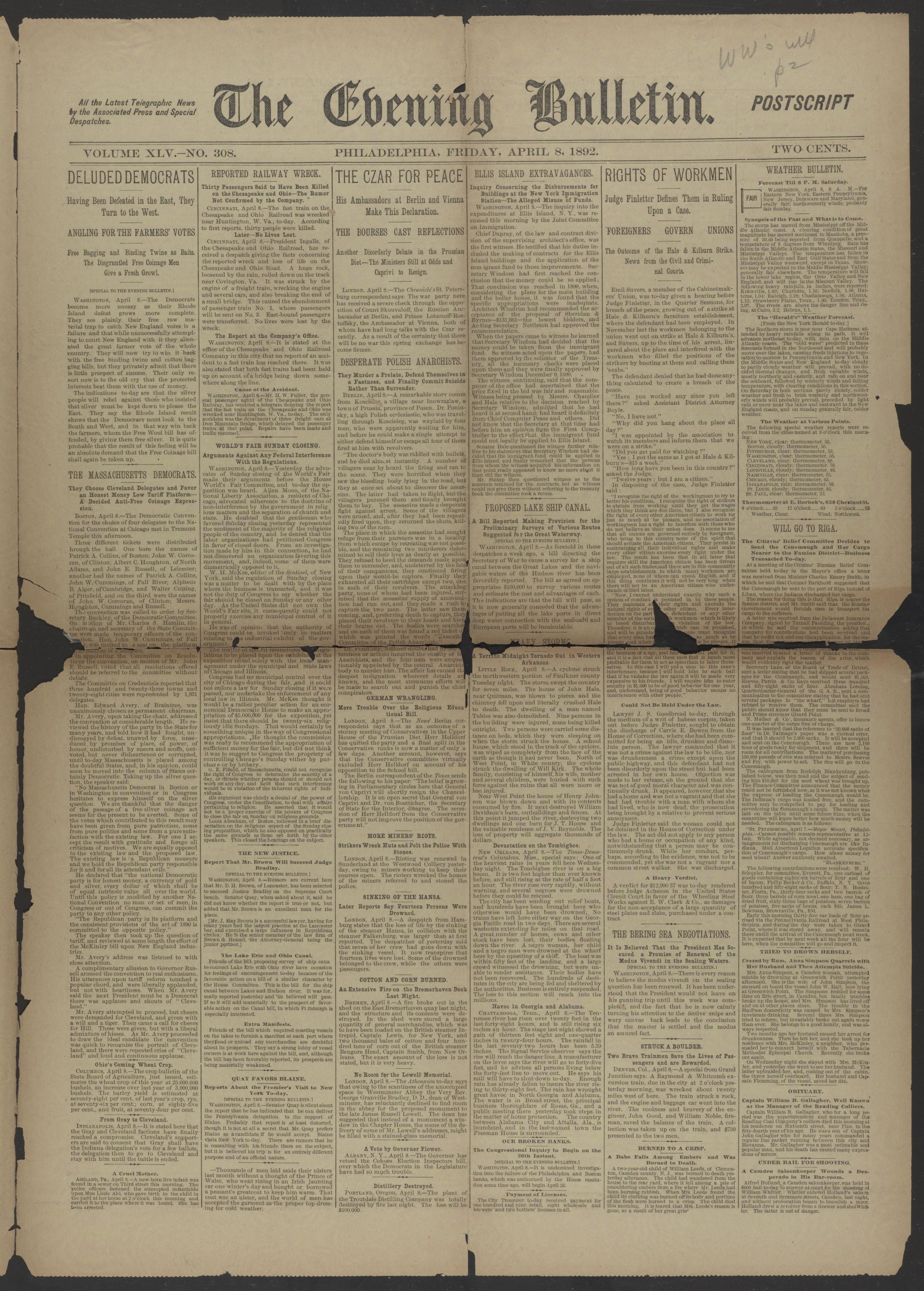 Scanned image of the current content page