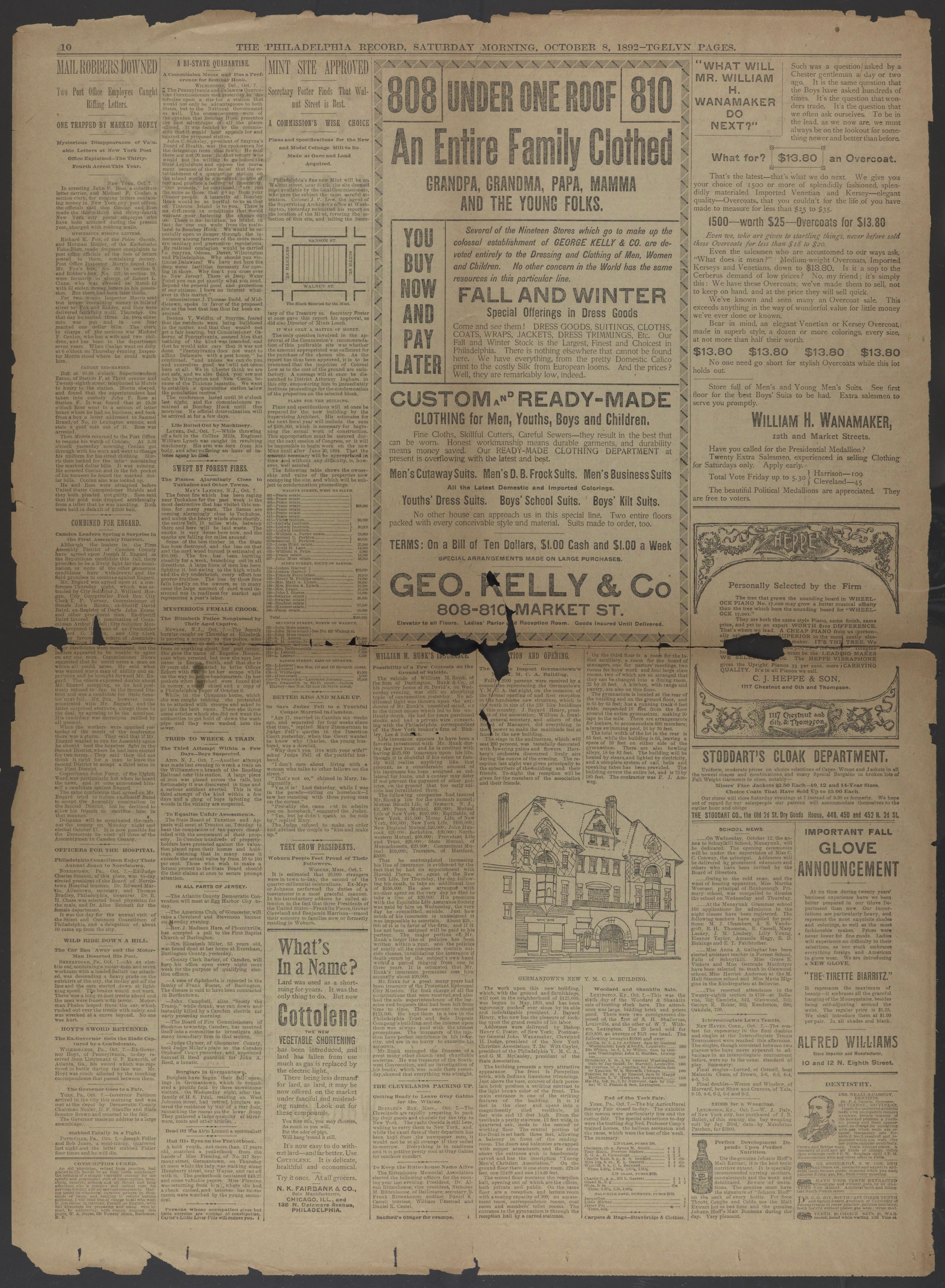 Scanned image of the current content page