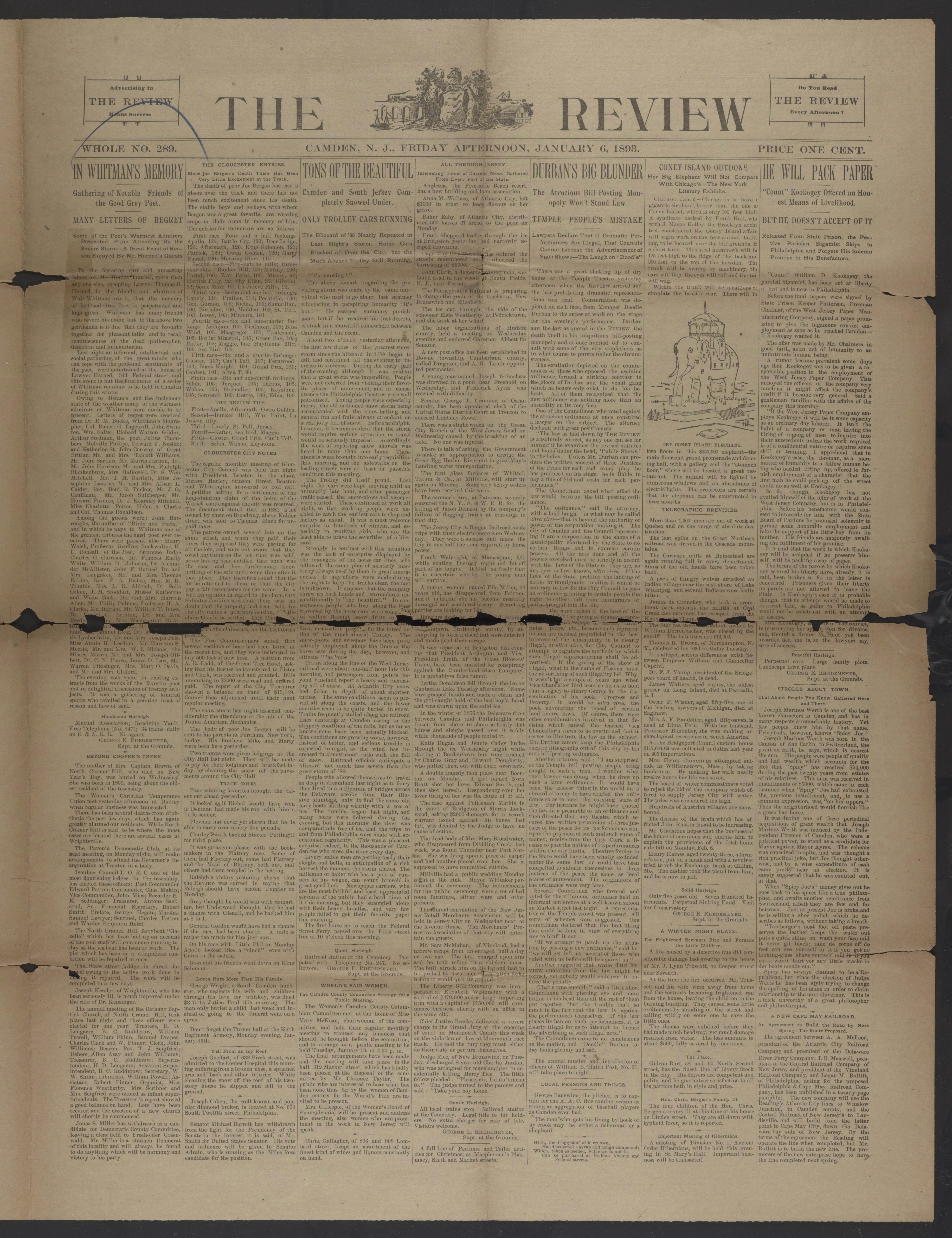 Scanned image of the current content page