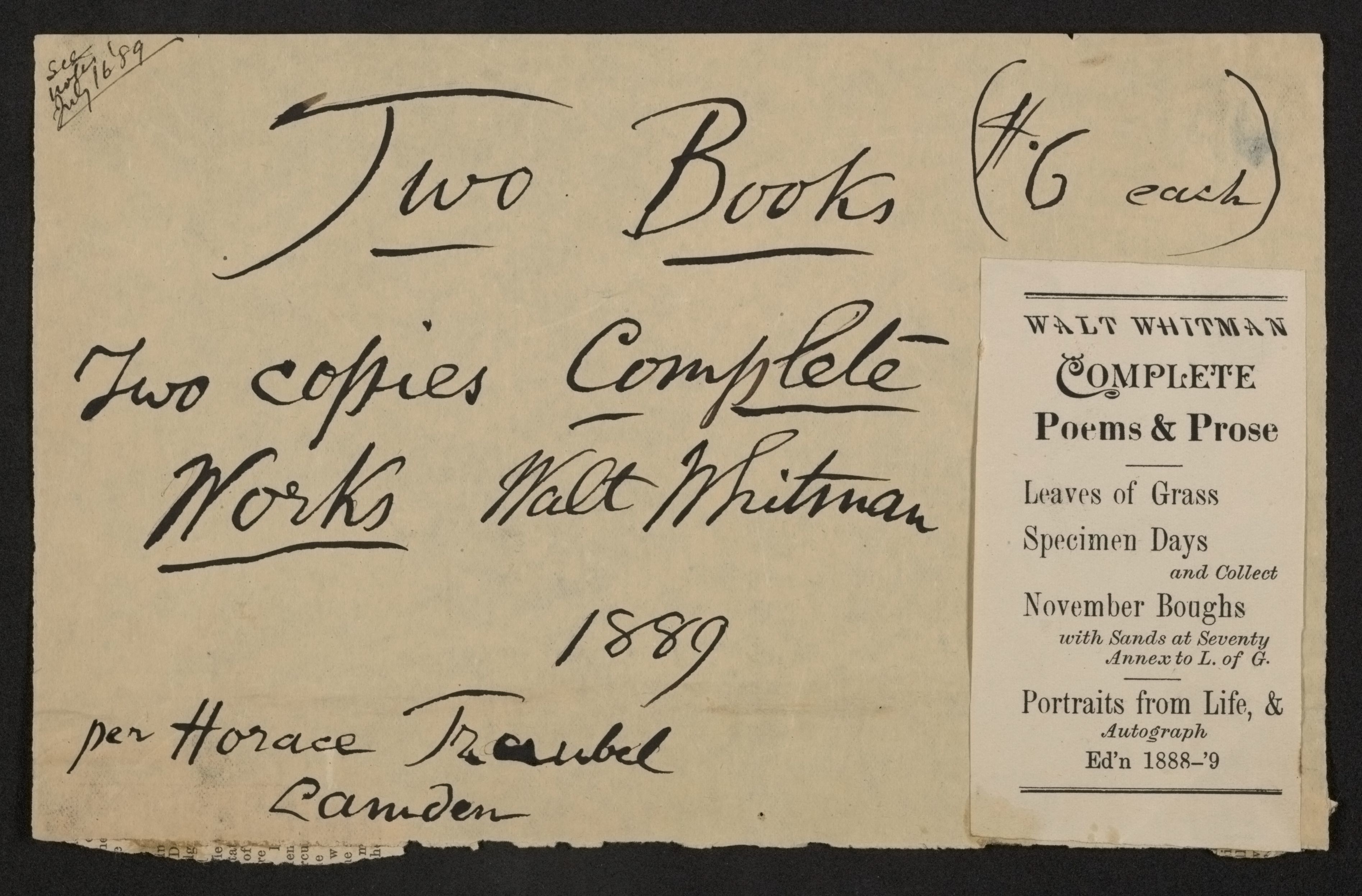 Scanned image of the current content page