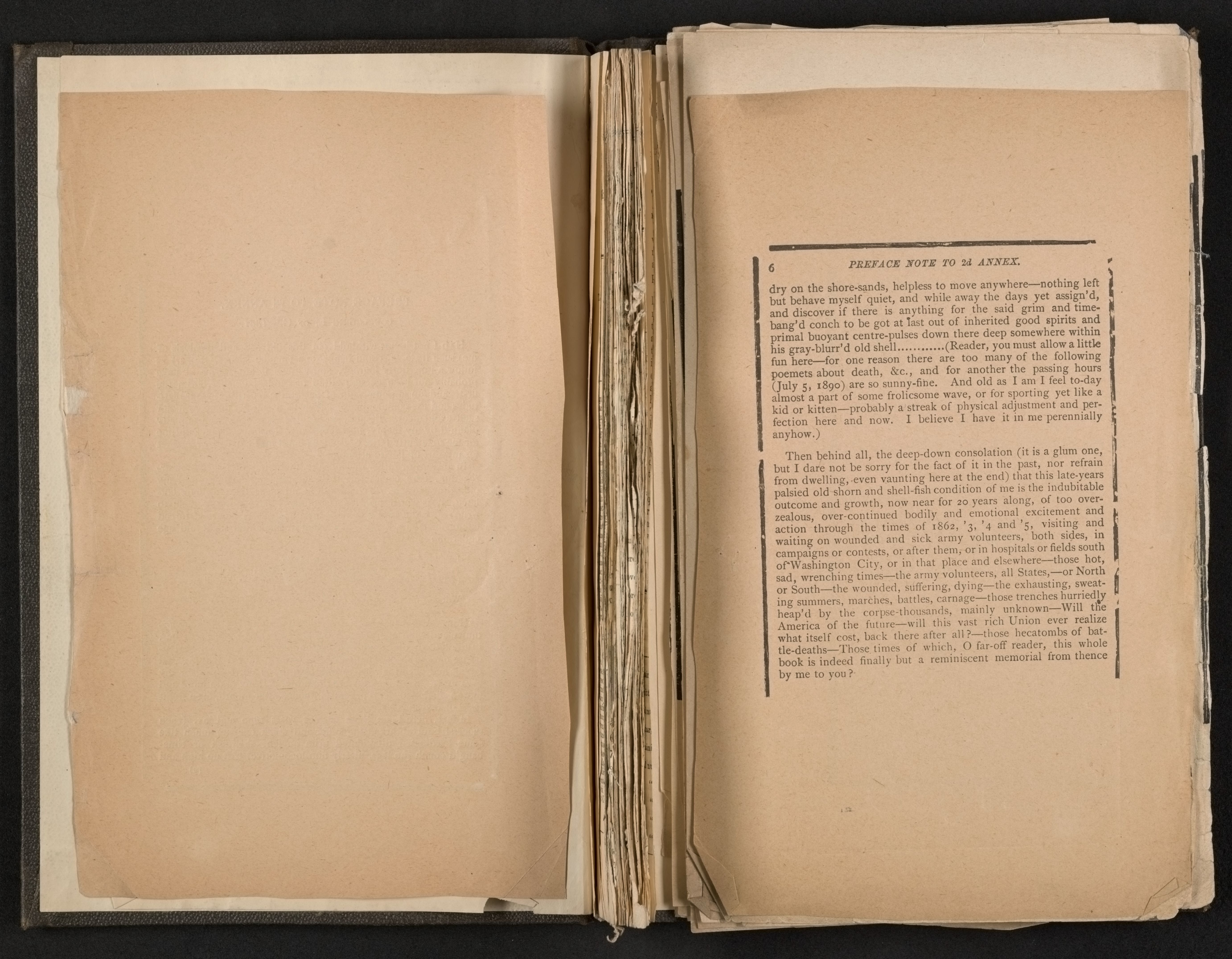 Scanned image of the current content page