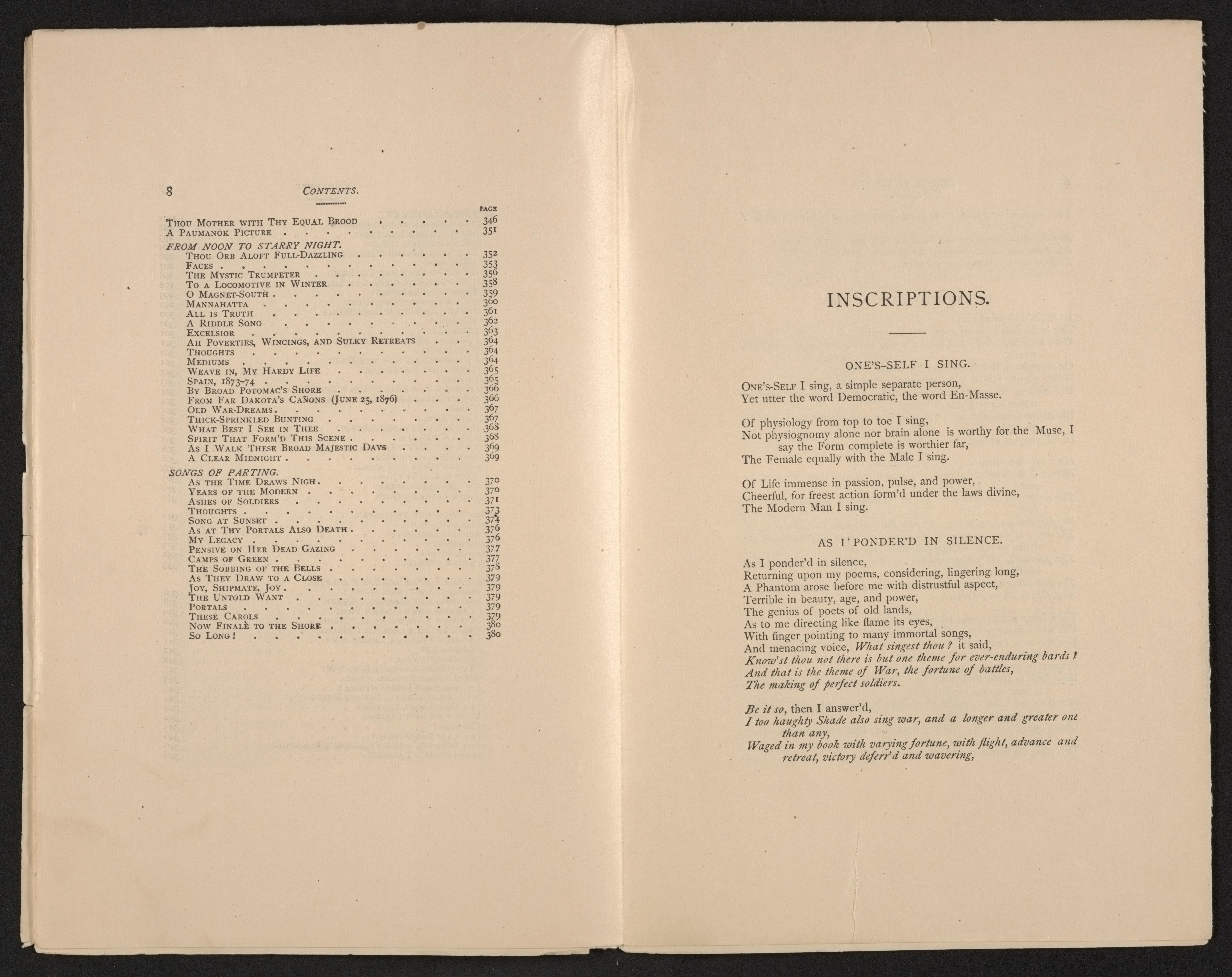 Scanned image of the current content page