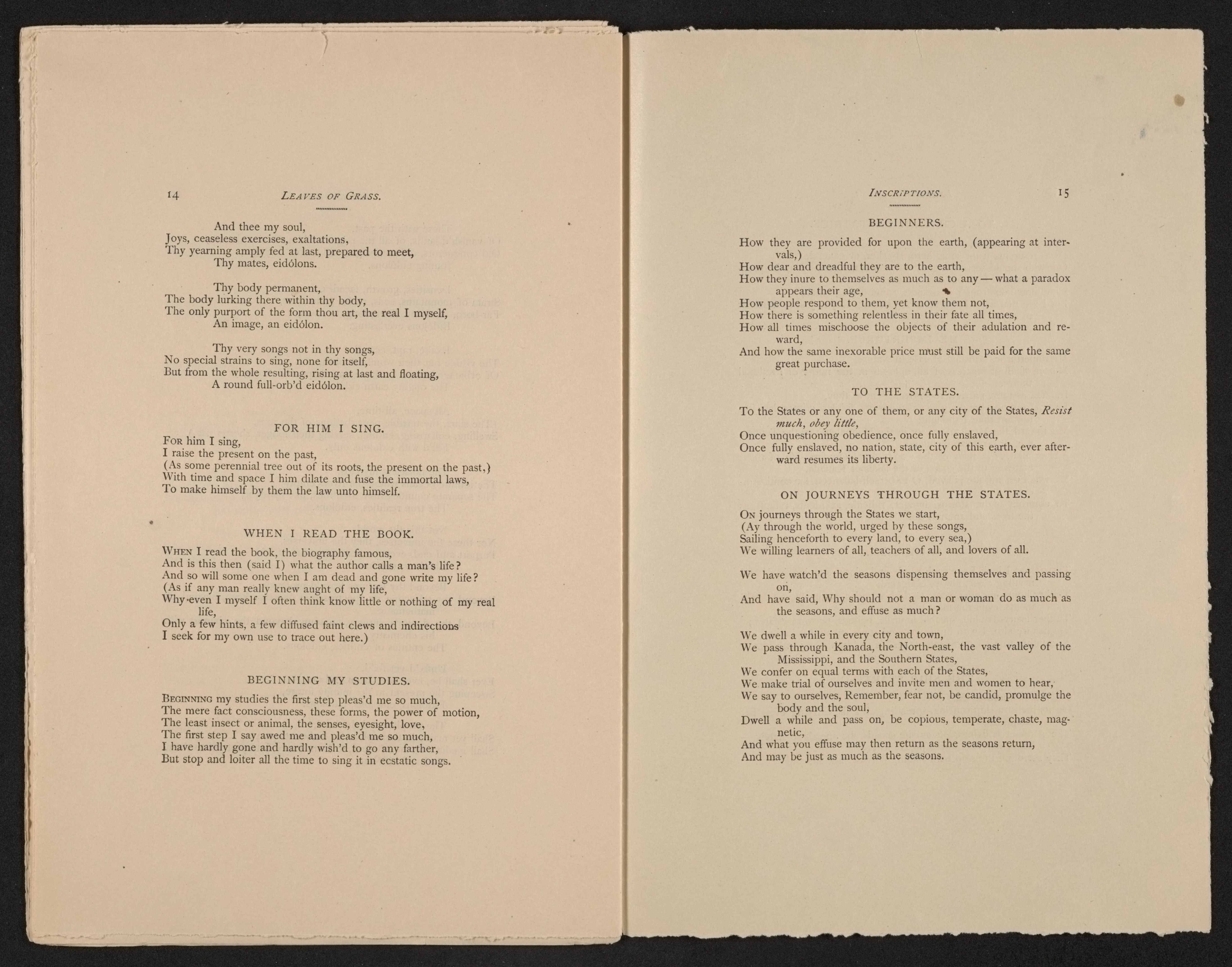 Scanned image of the current content page