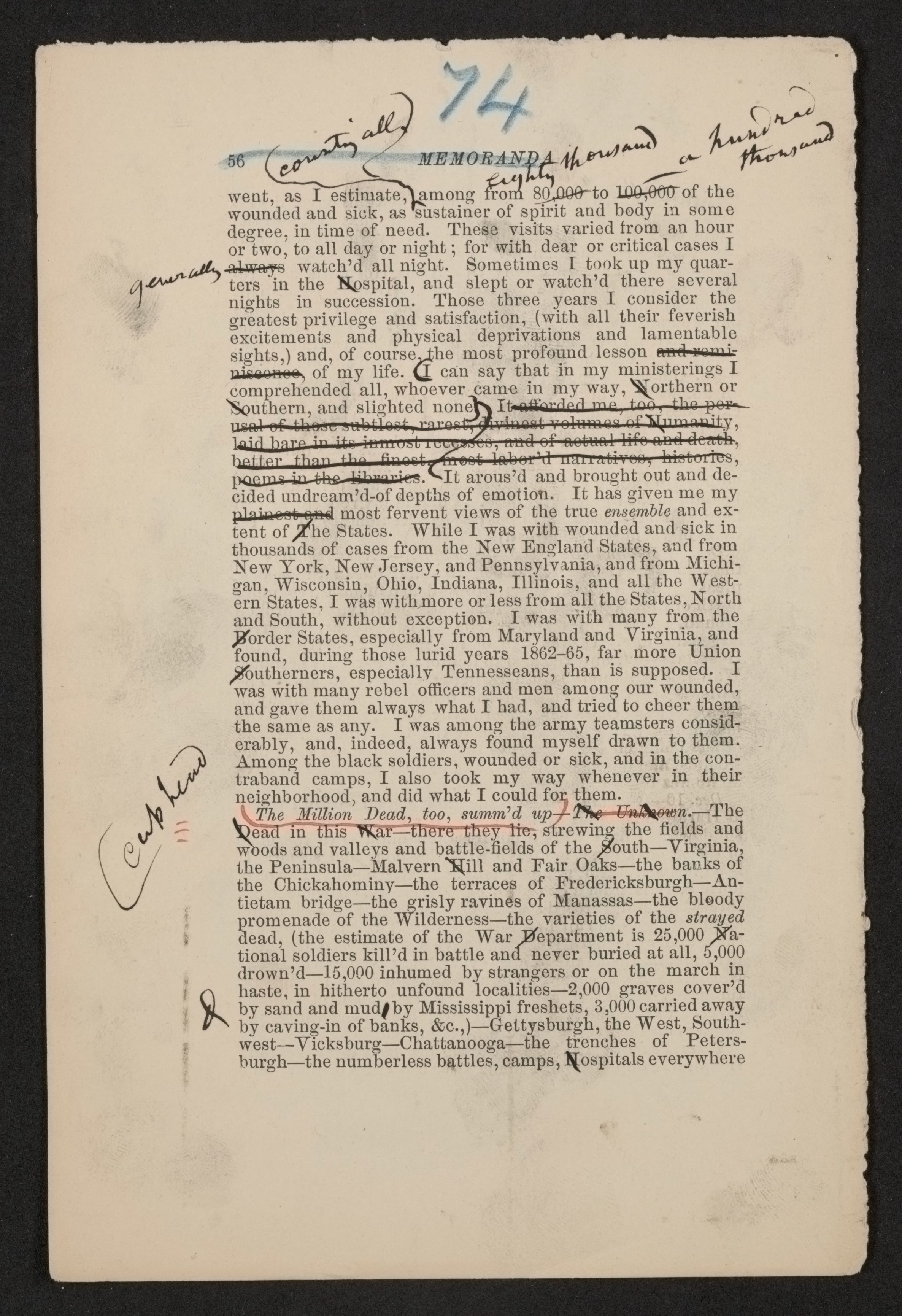 Scanned image of the current content page