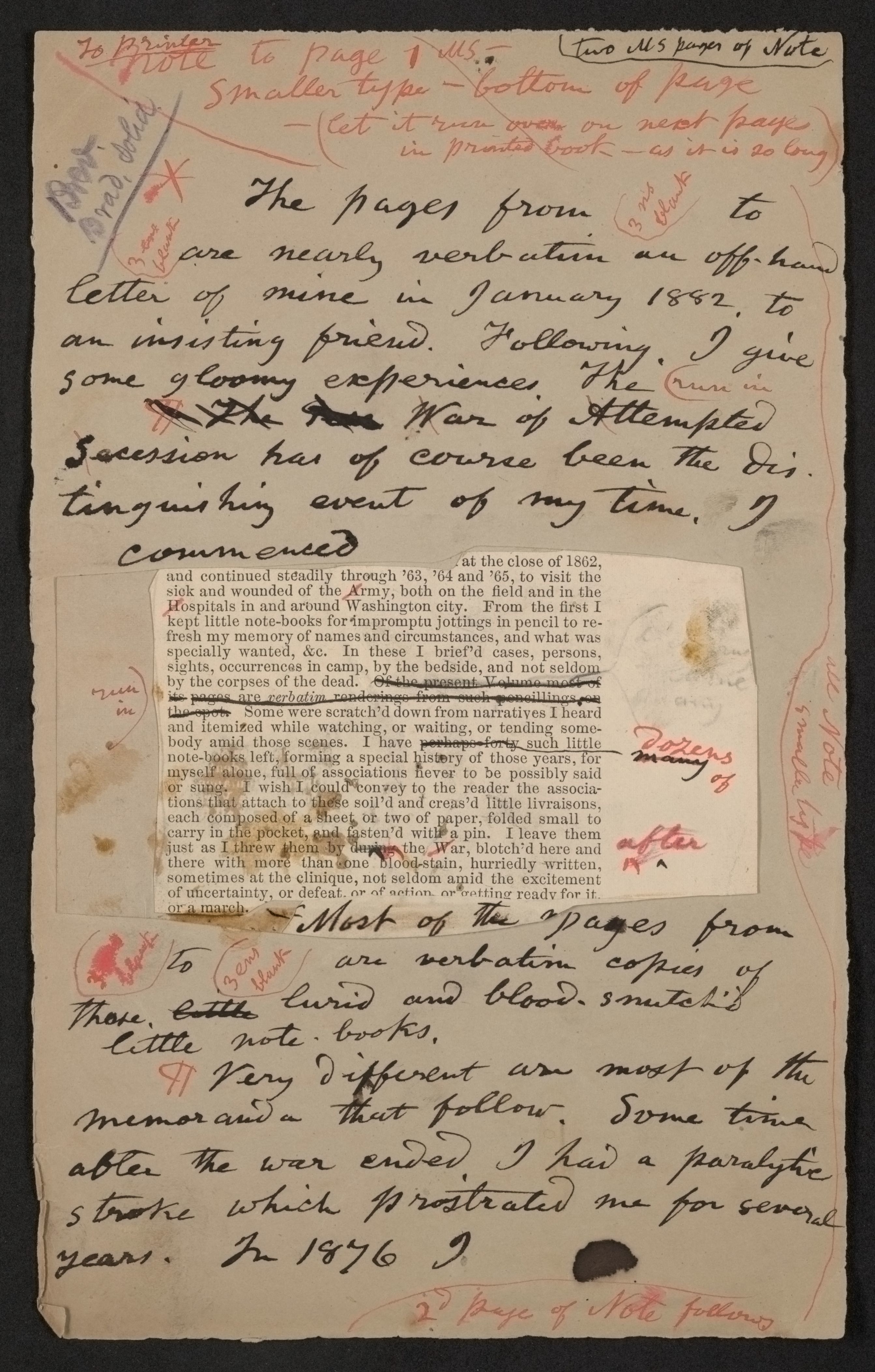 Scanned image of the current content page