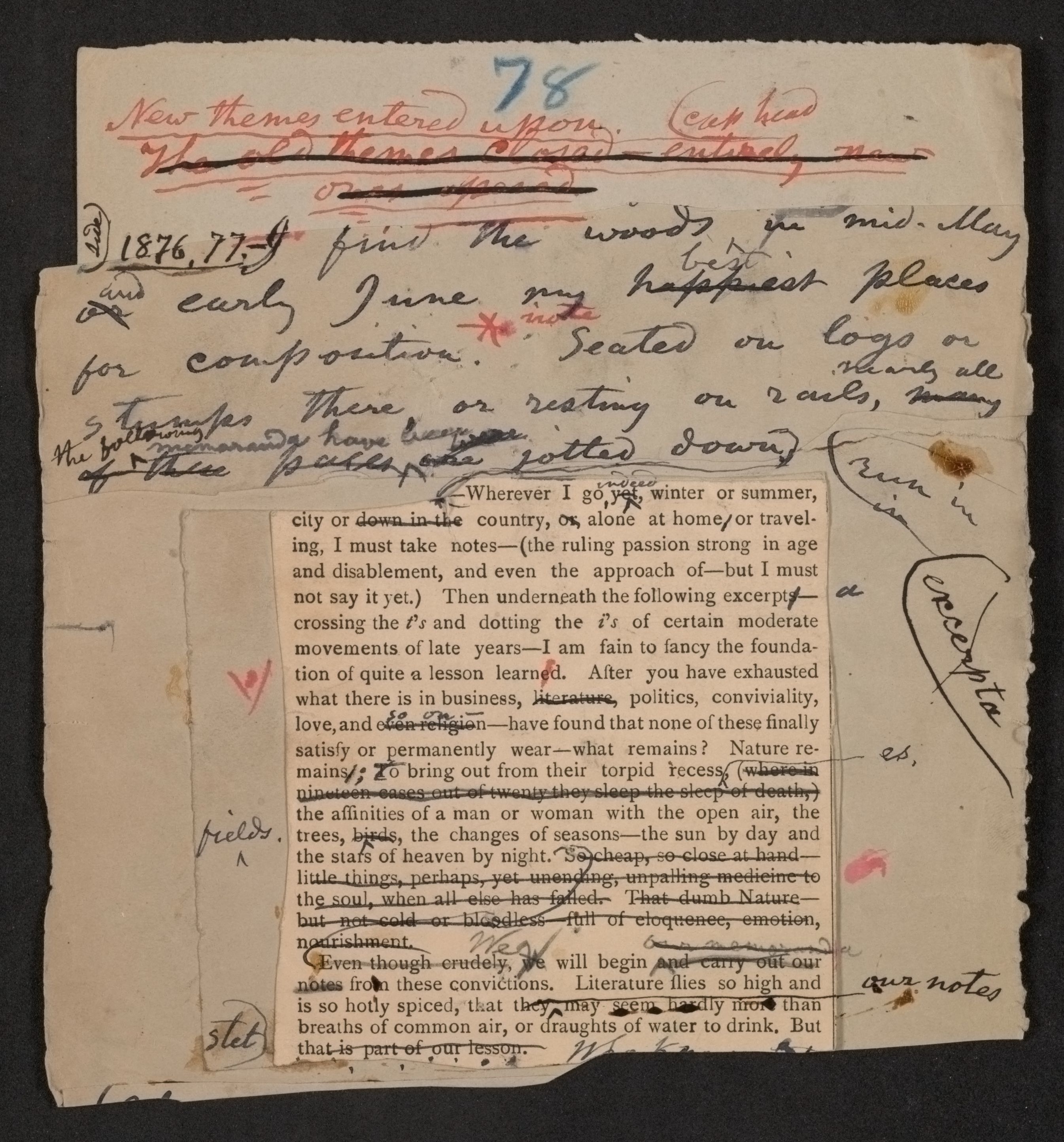 Scanned image of the current content page