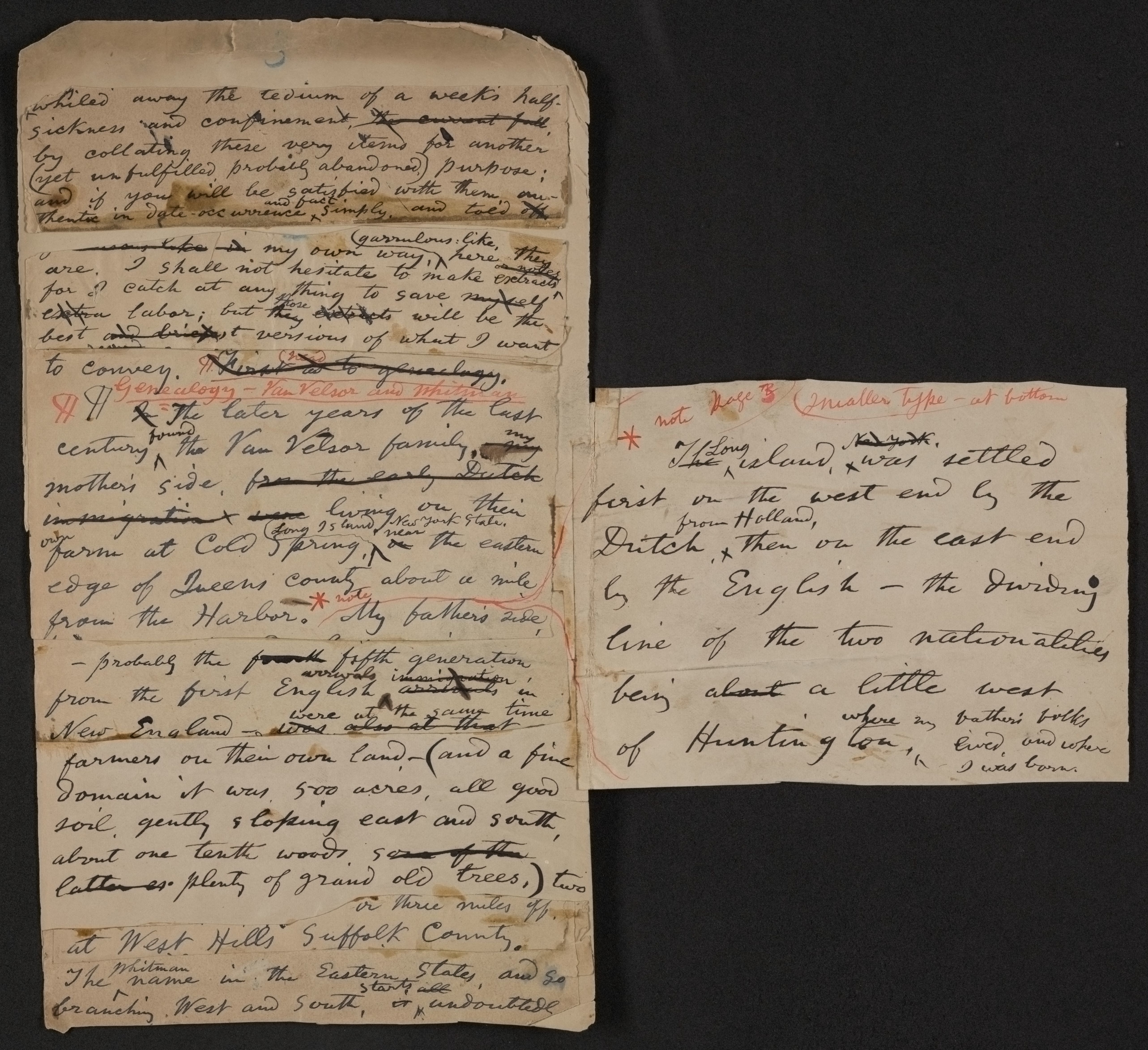 Scanned image of the current content page
