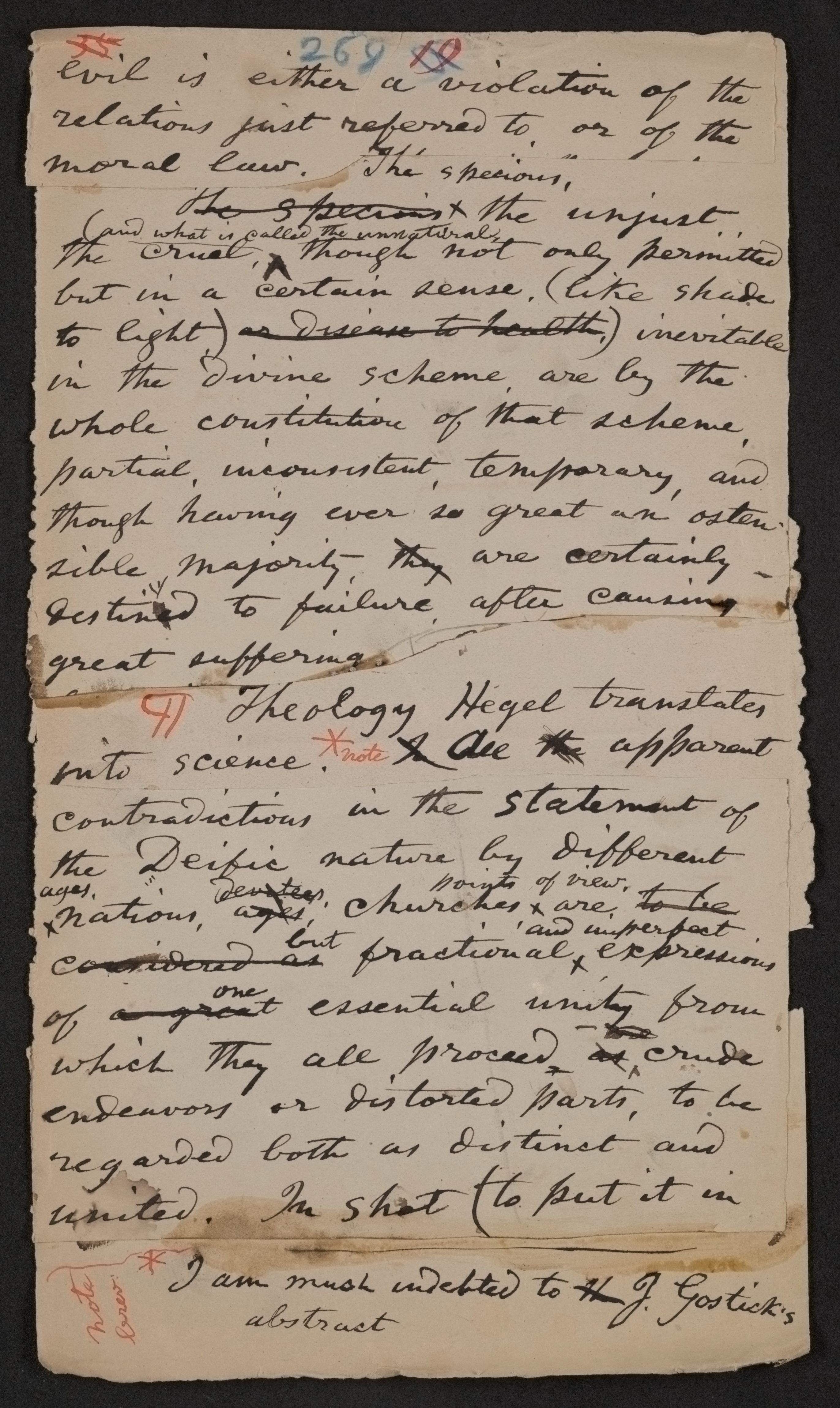 Scanned image of the current content page