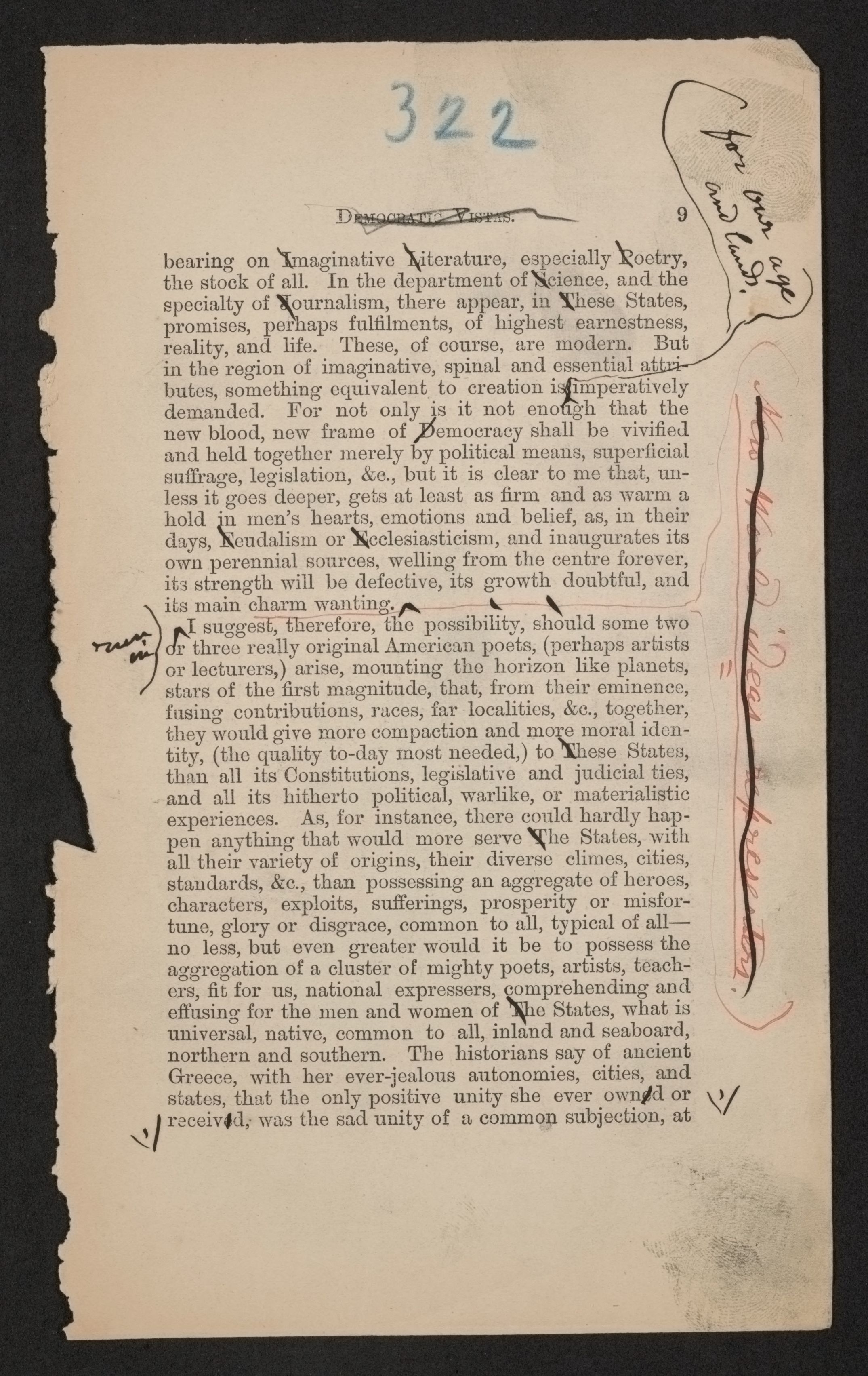 Scanned image of the current content page