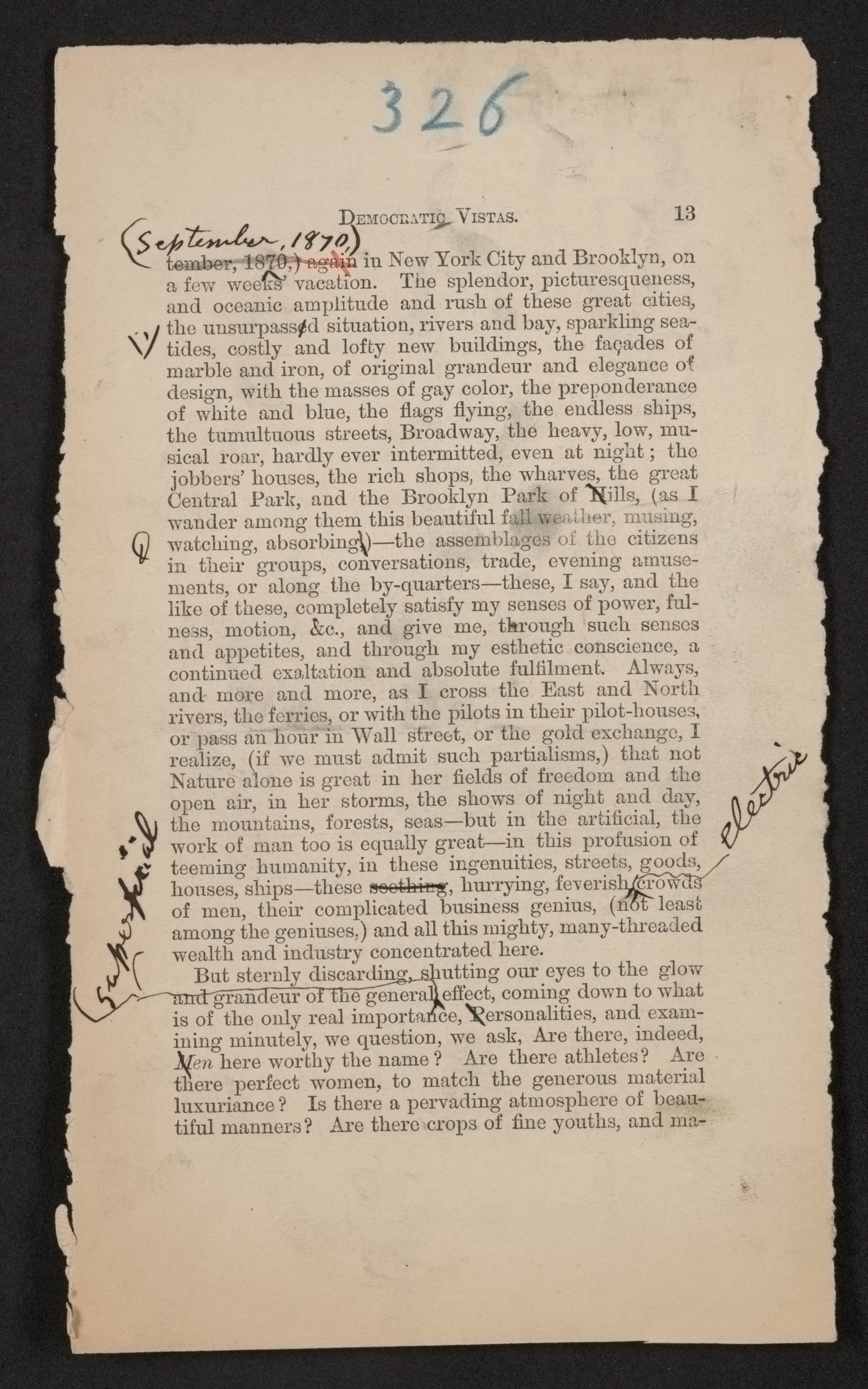 Scanned image of the current content page