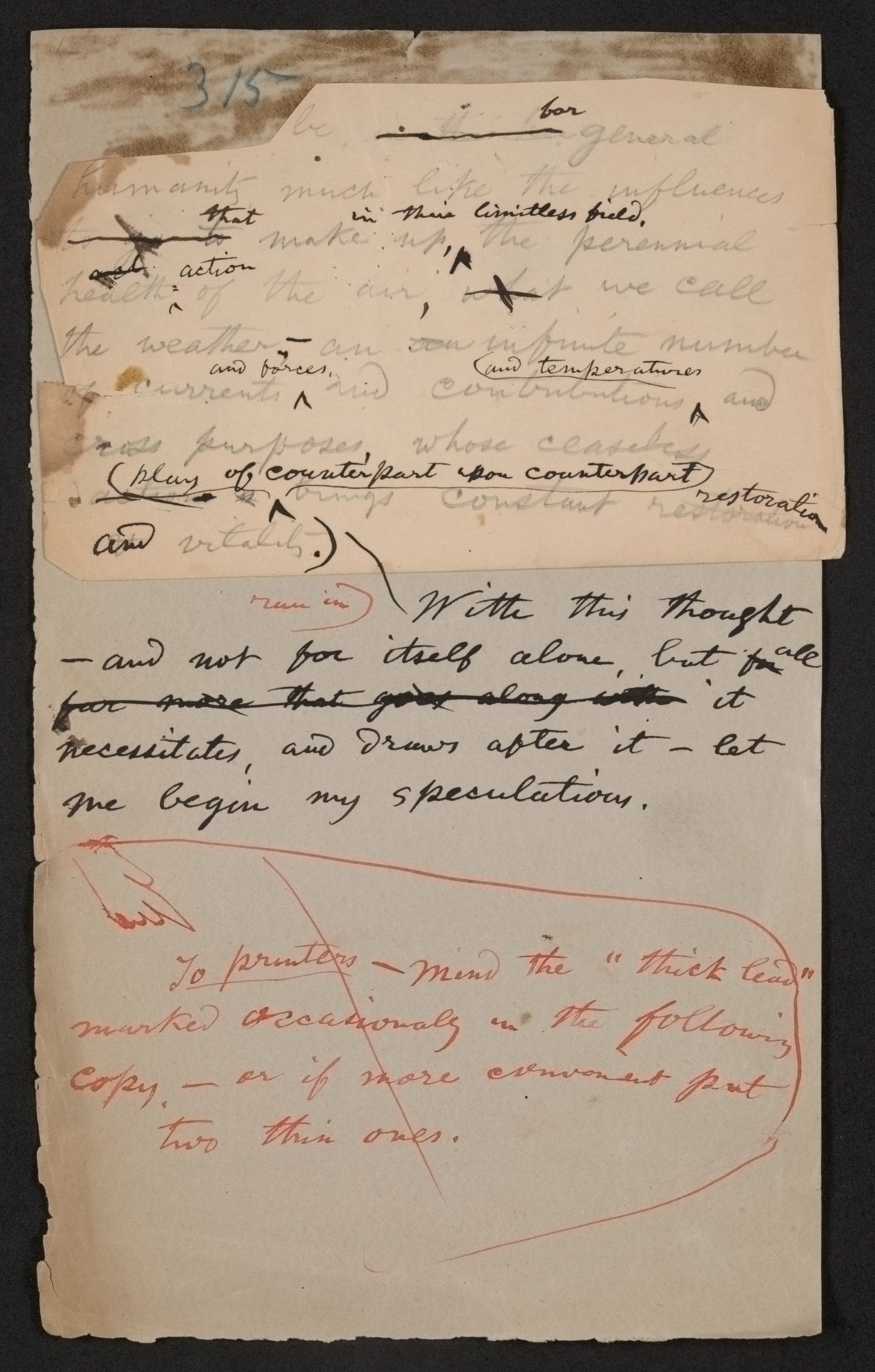 Scanned image of the current content page