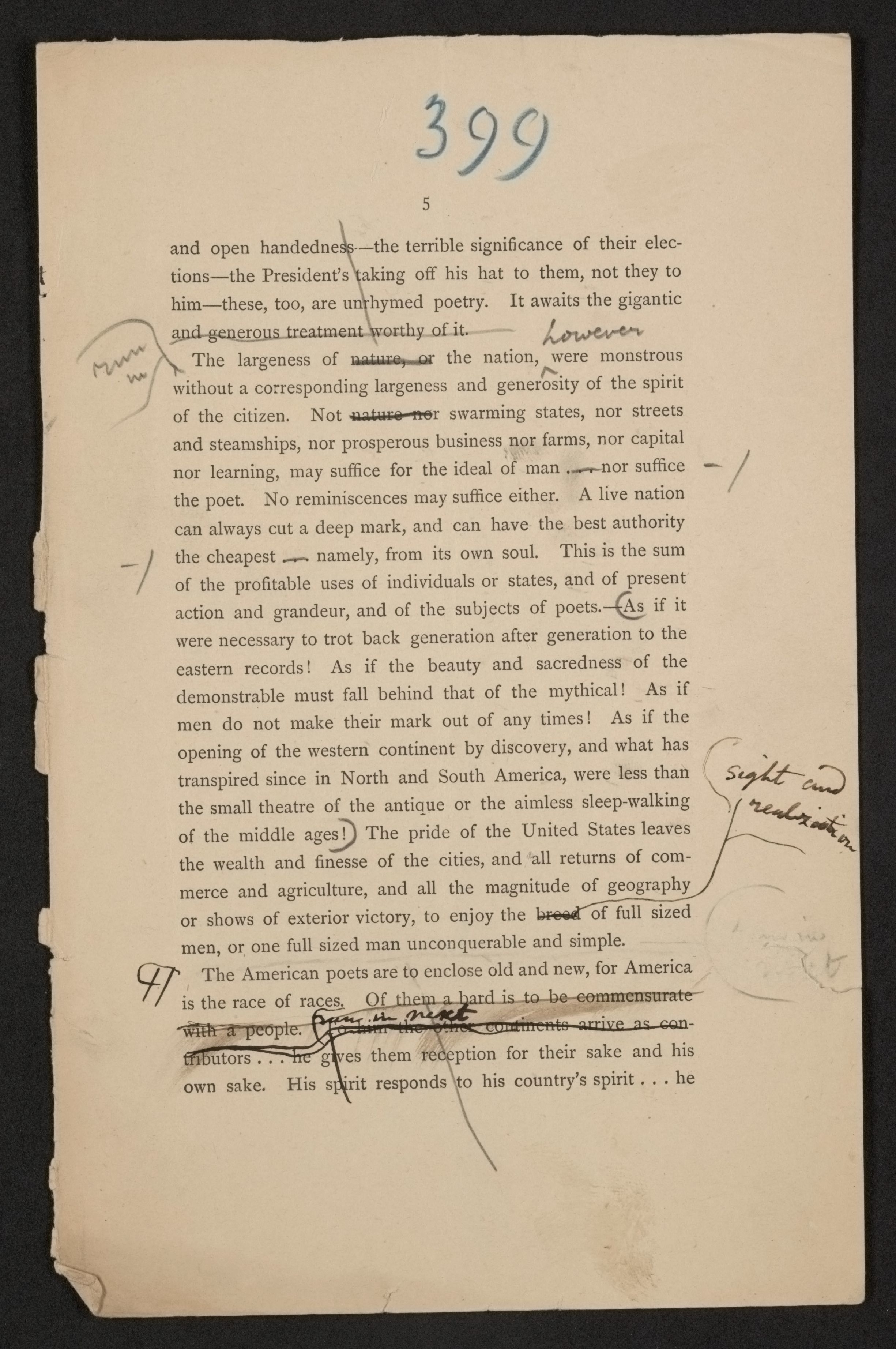 Scanned image of the current content page