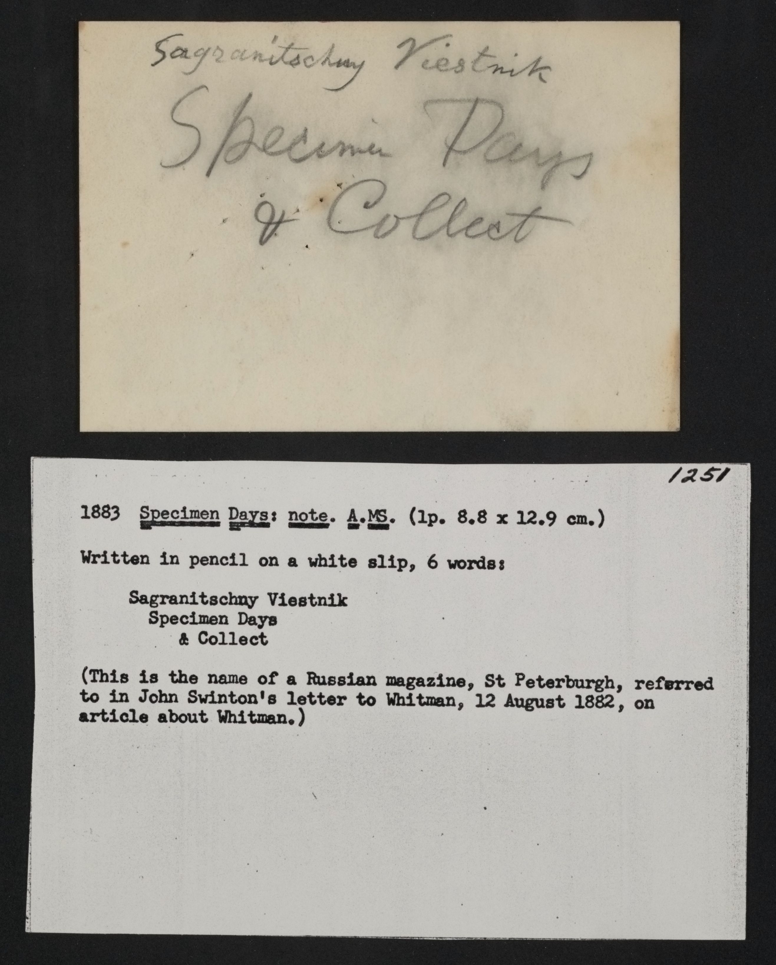 Scanned image of the current content page