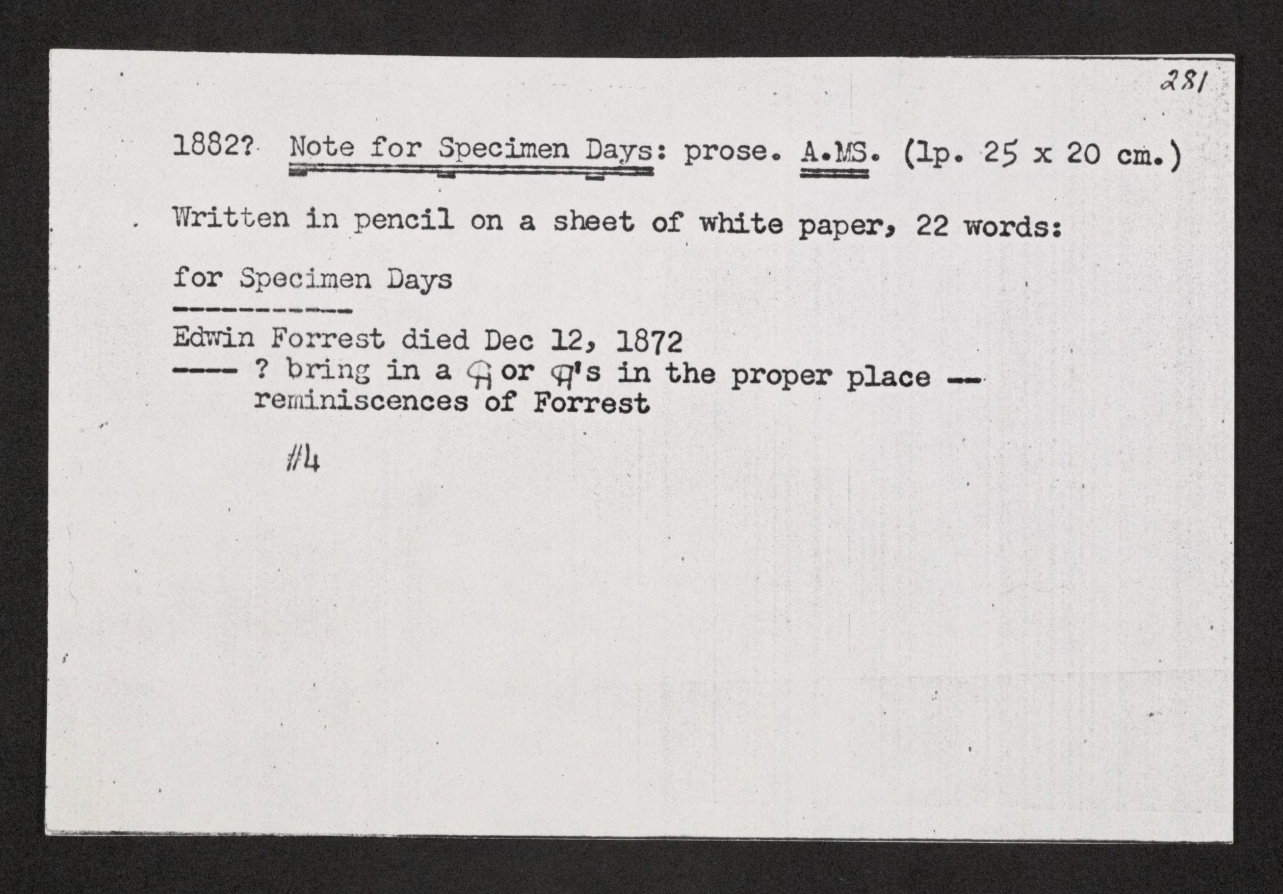 Scanned image of the current content page