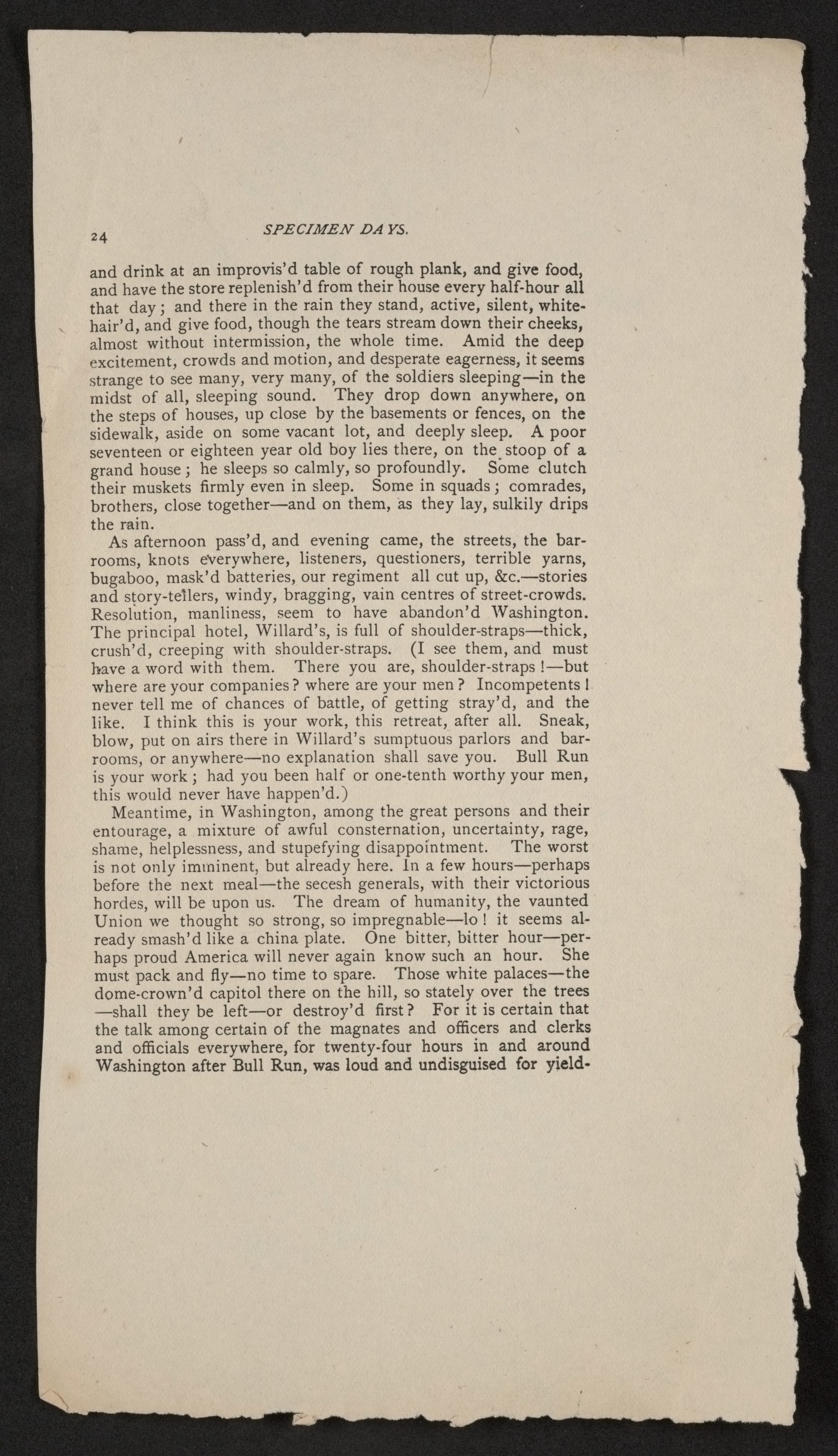 Scanned image of the current content page