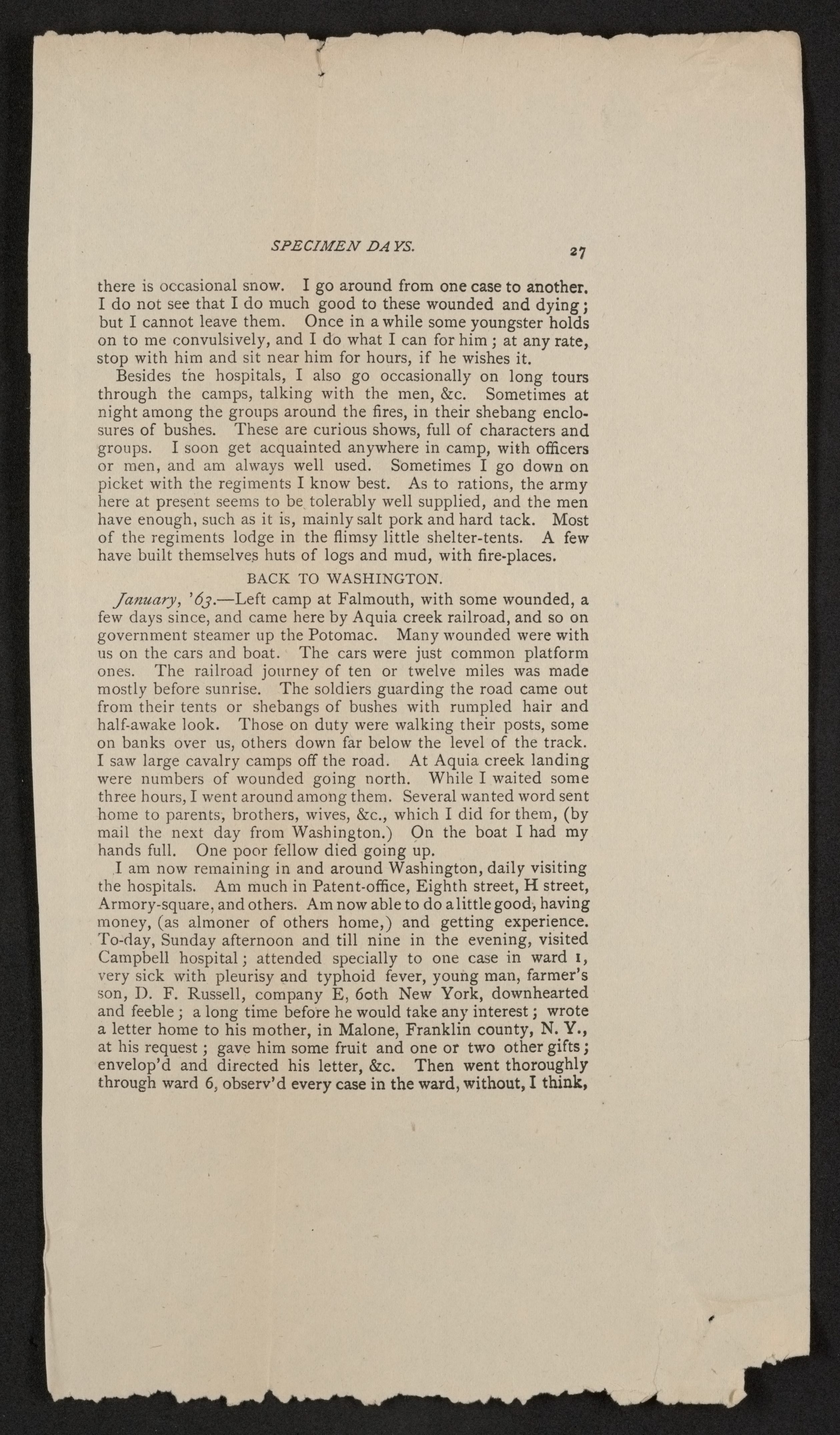 Scanned image of the current content page