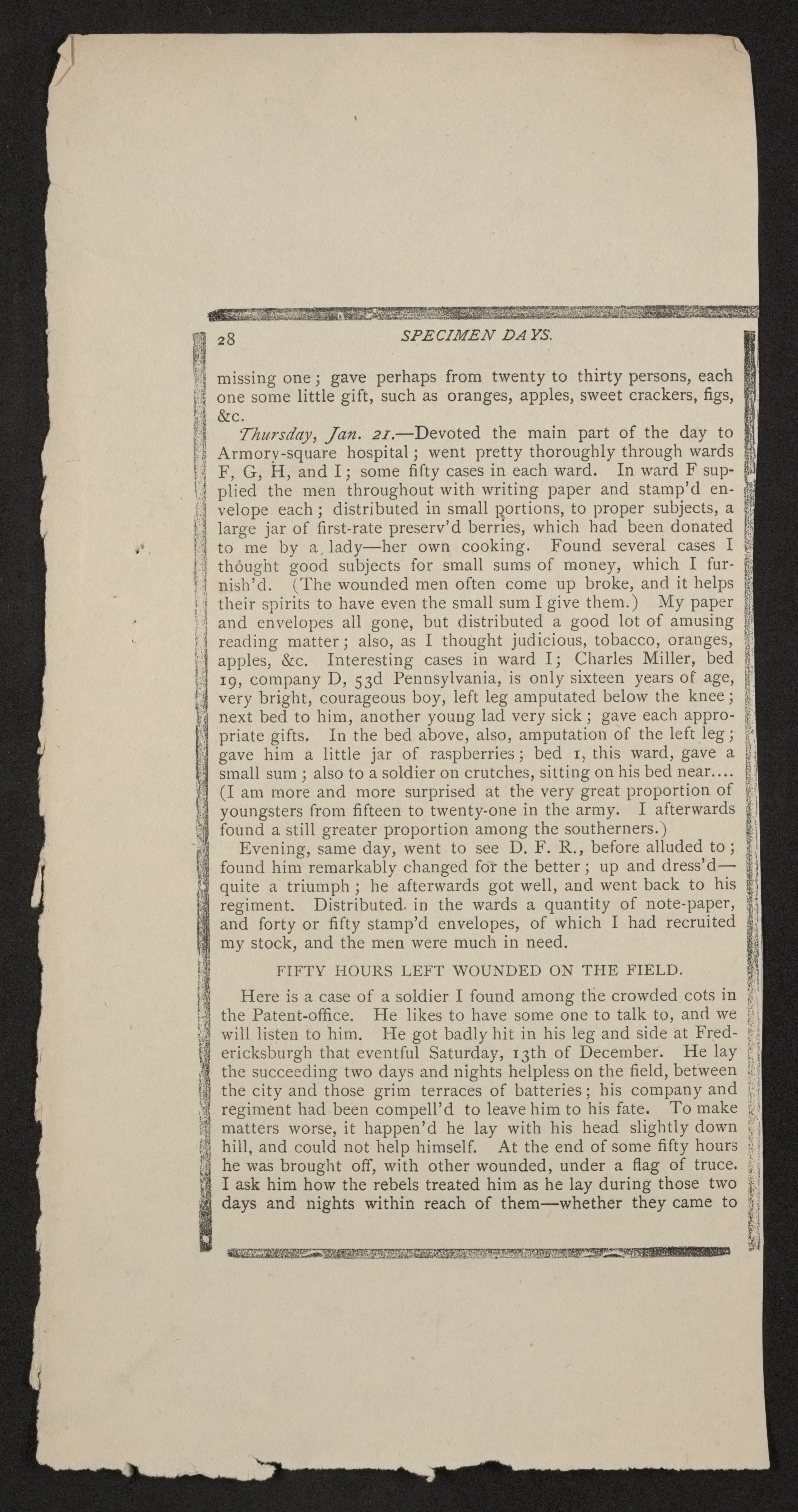 Scanned image of the current content page