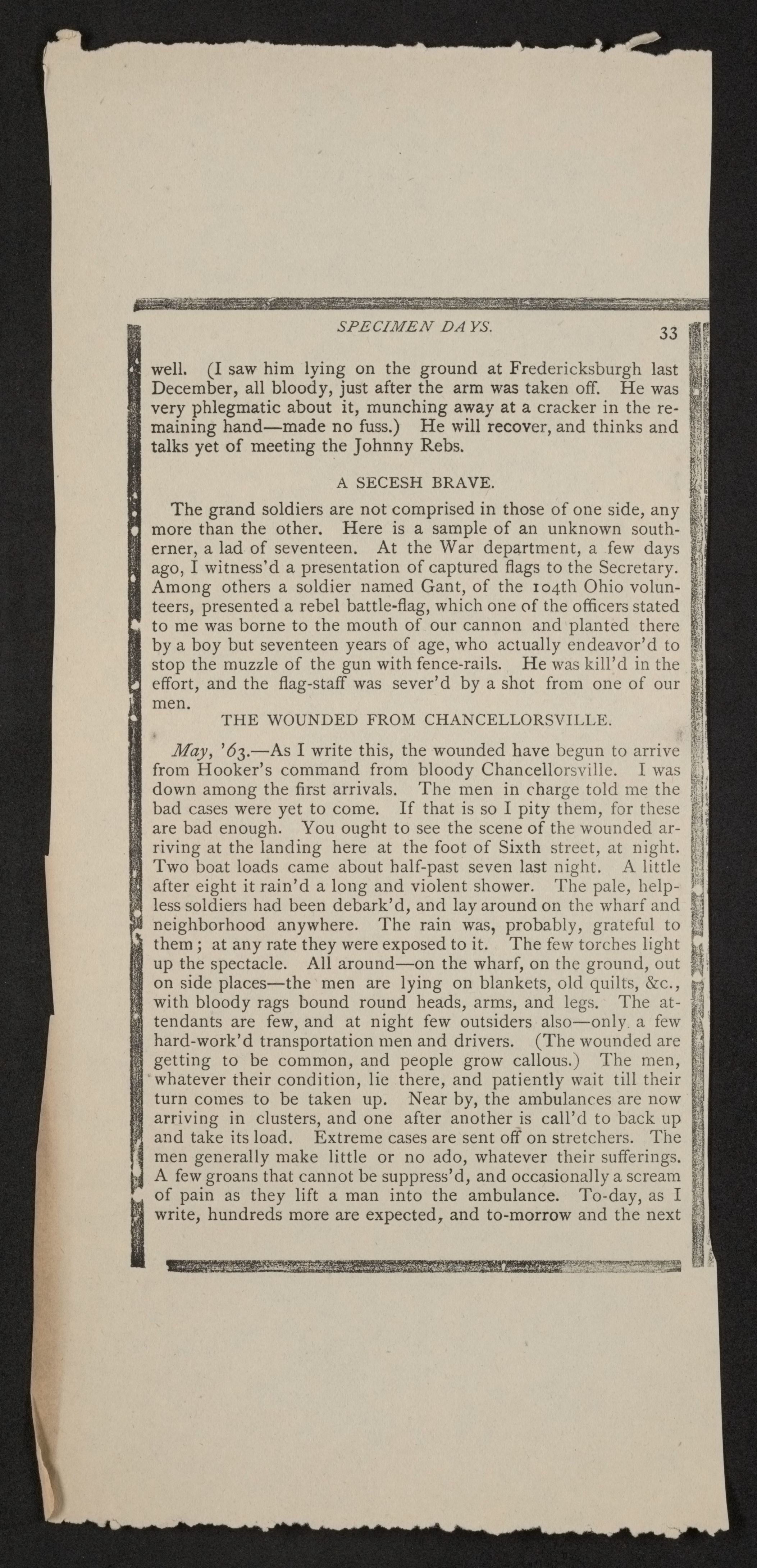 Scanned image of the current content page