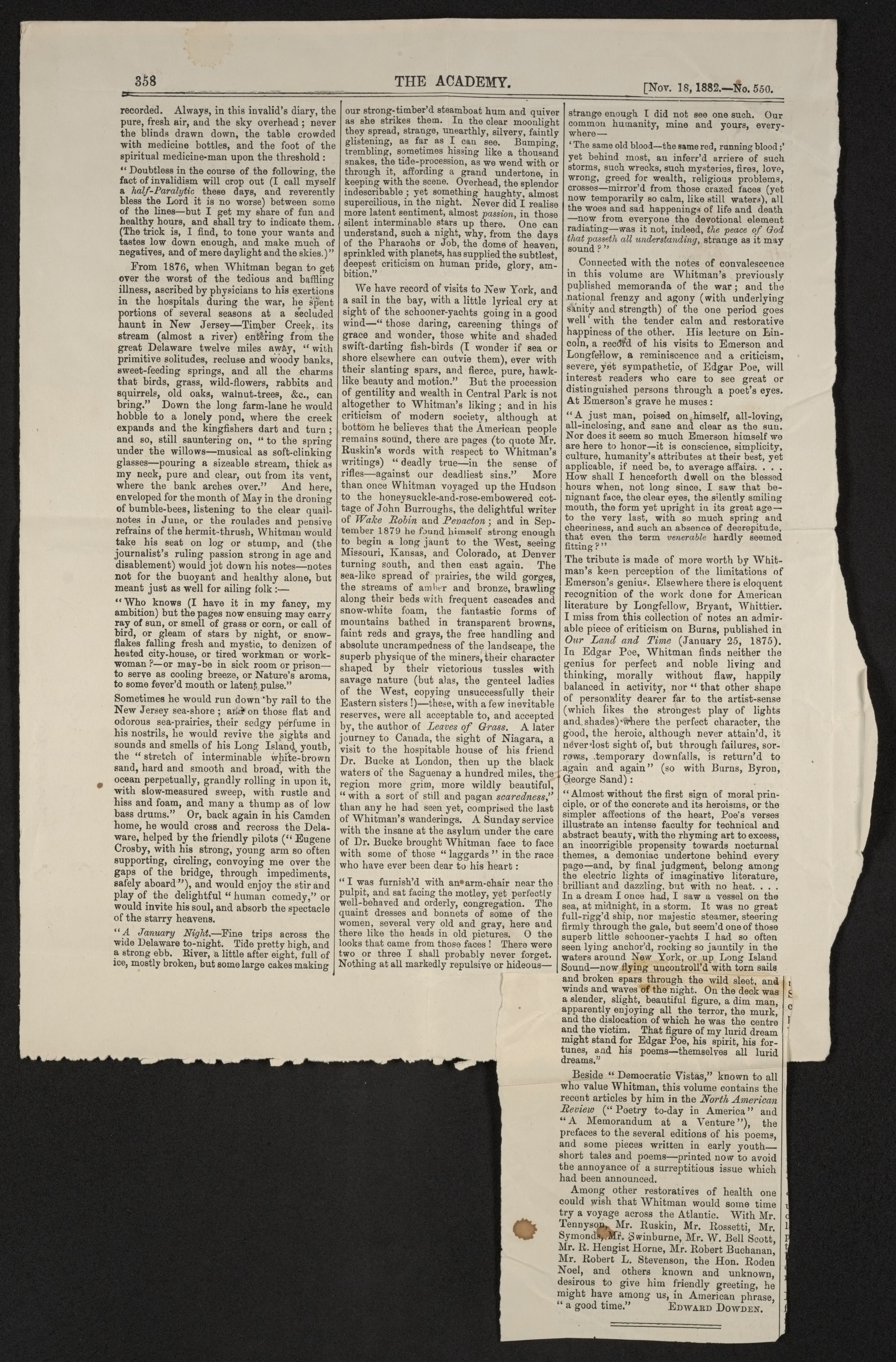 Scanned image of the current content page