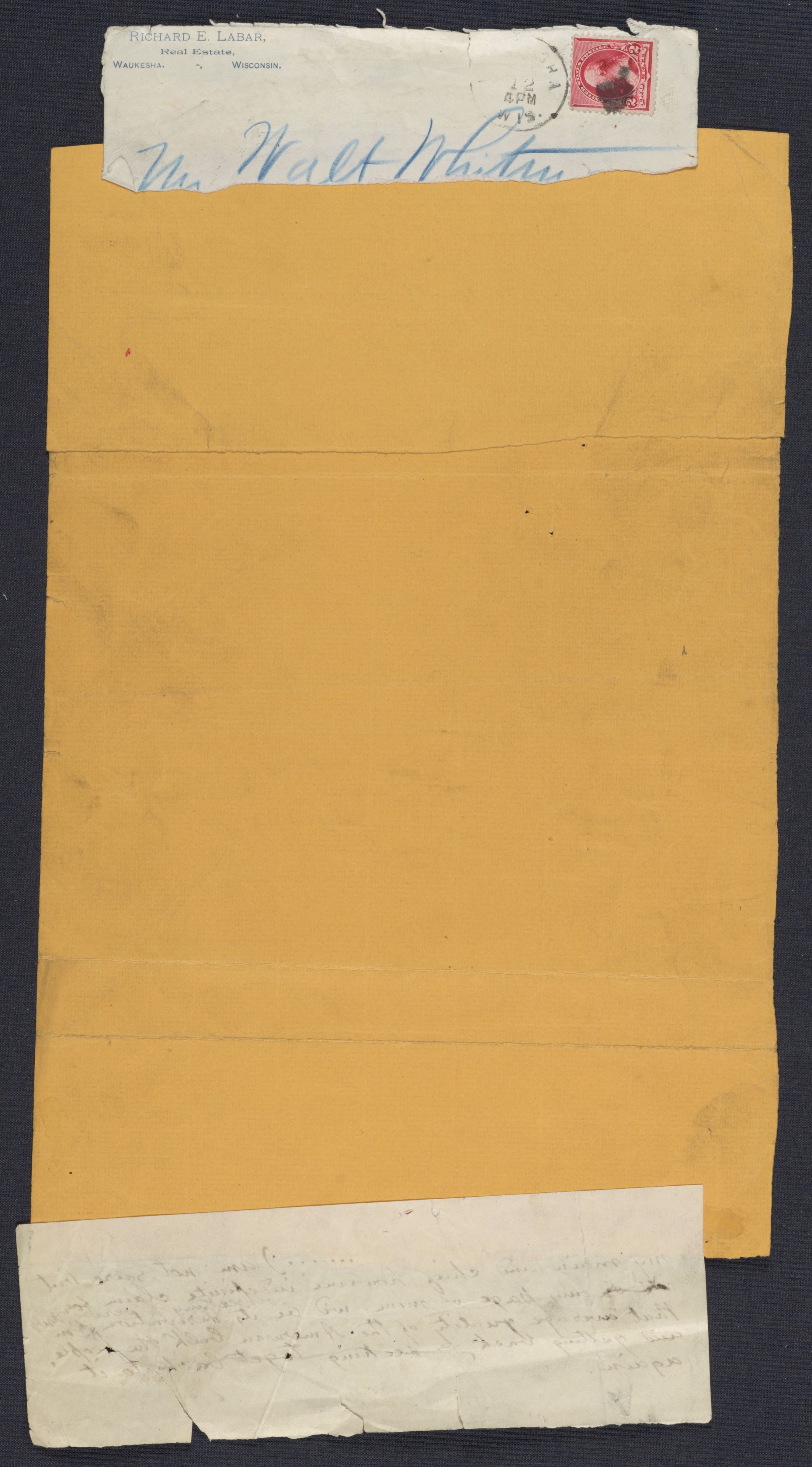 Scanned image of the current content page