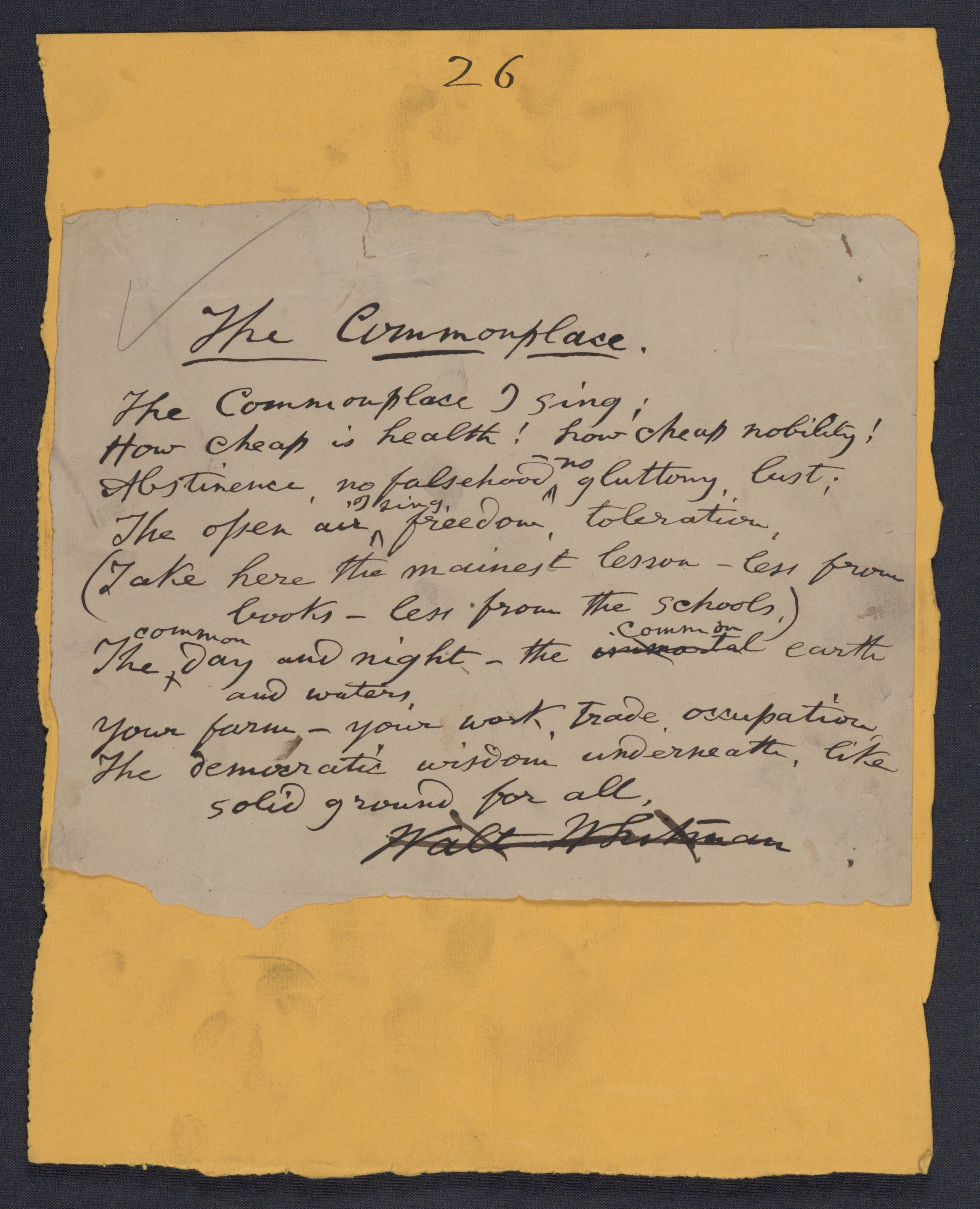 Scanned image of the current content page