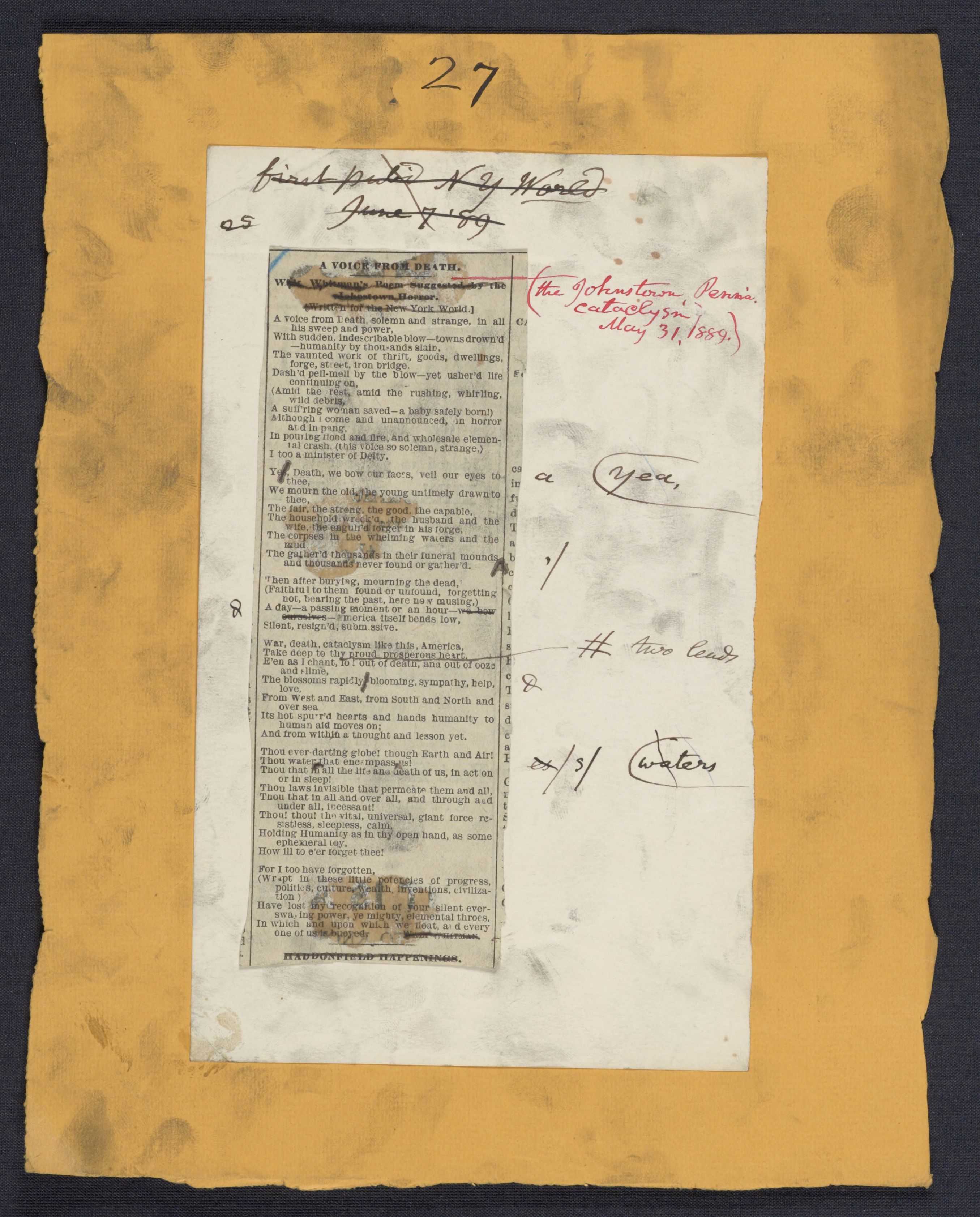 Scanned image of the current content page