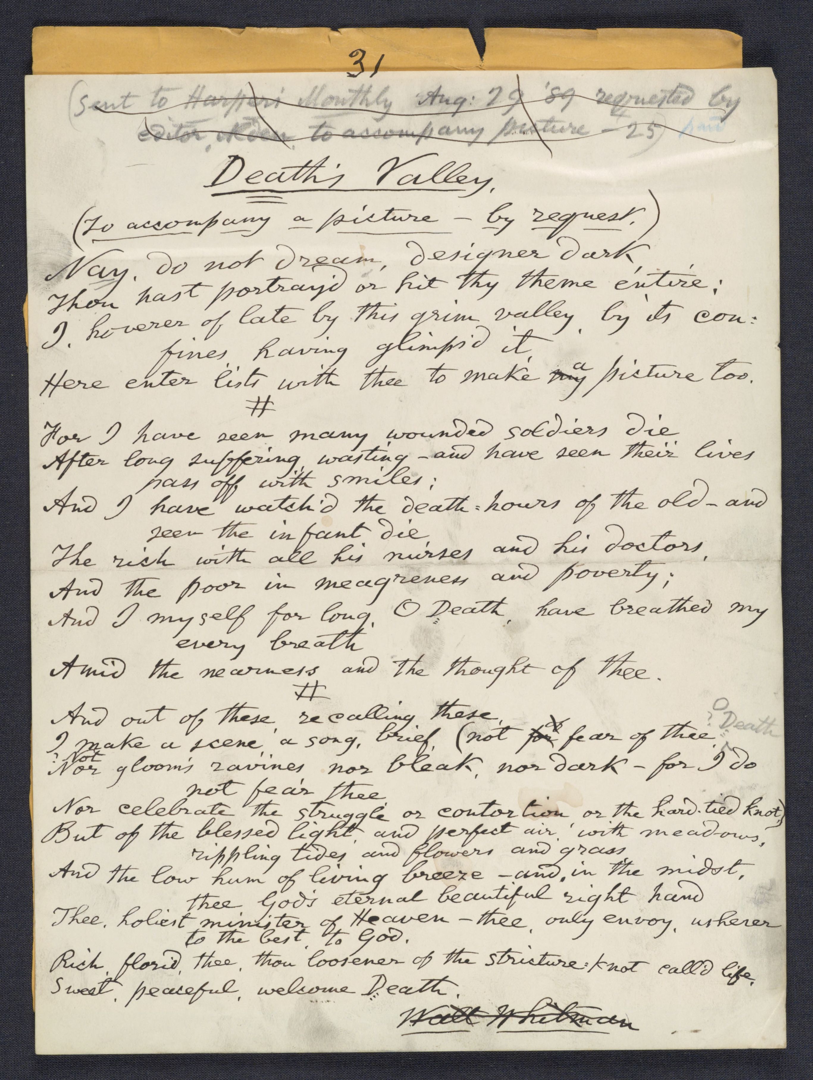 Scanned image of the current content page