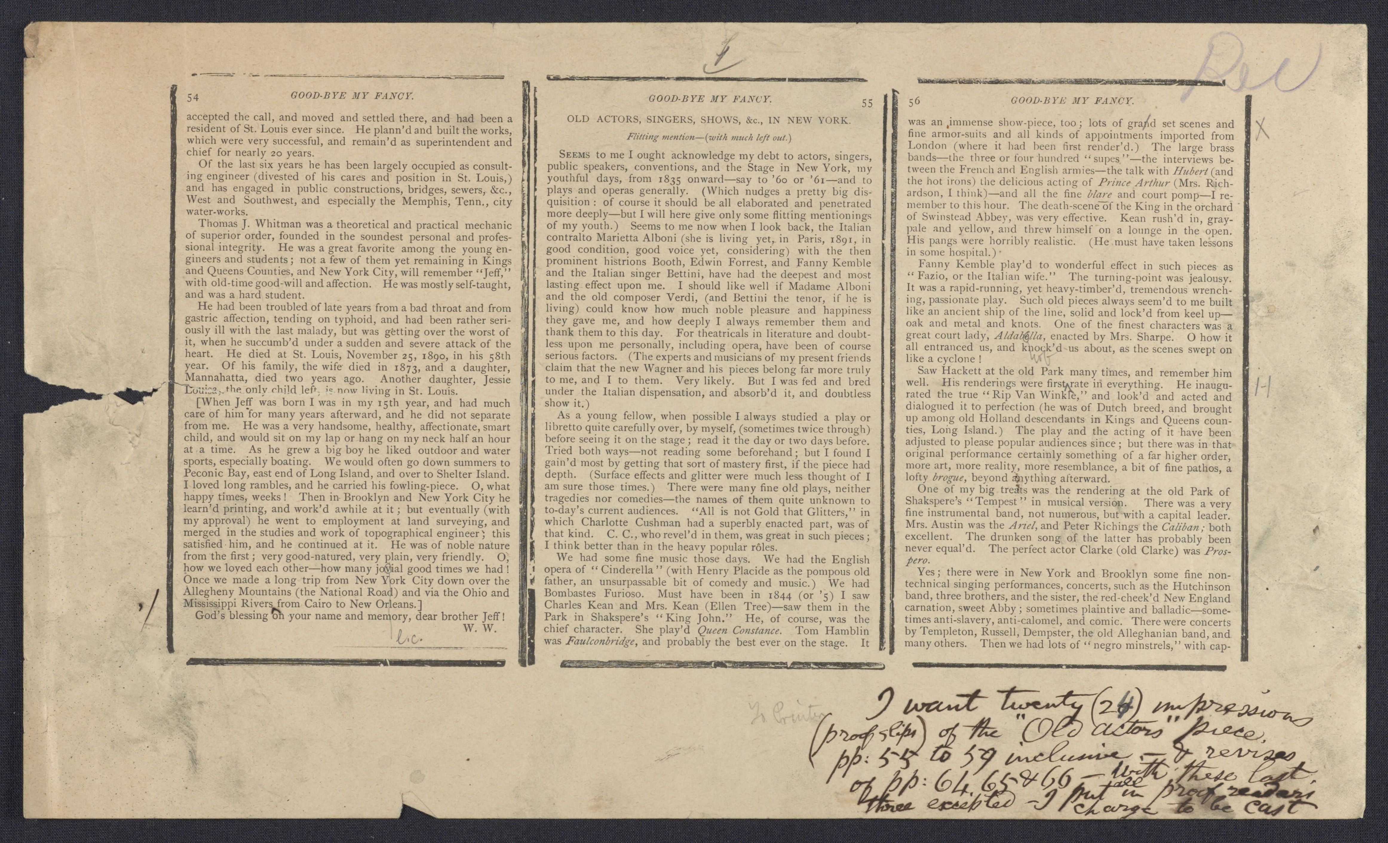 Scanned image of the current content page