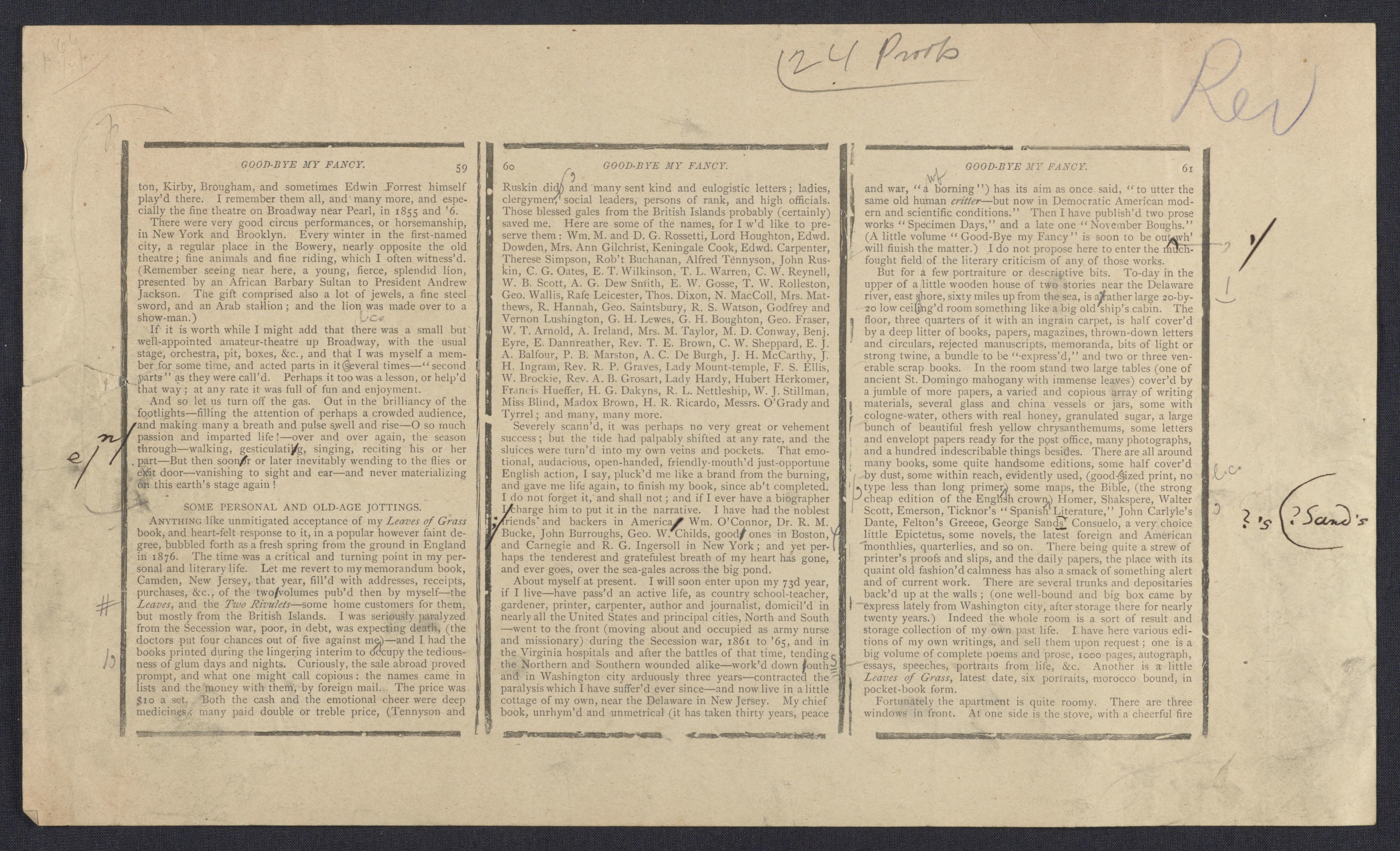 Scanned image of the current content page