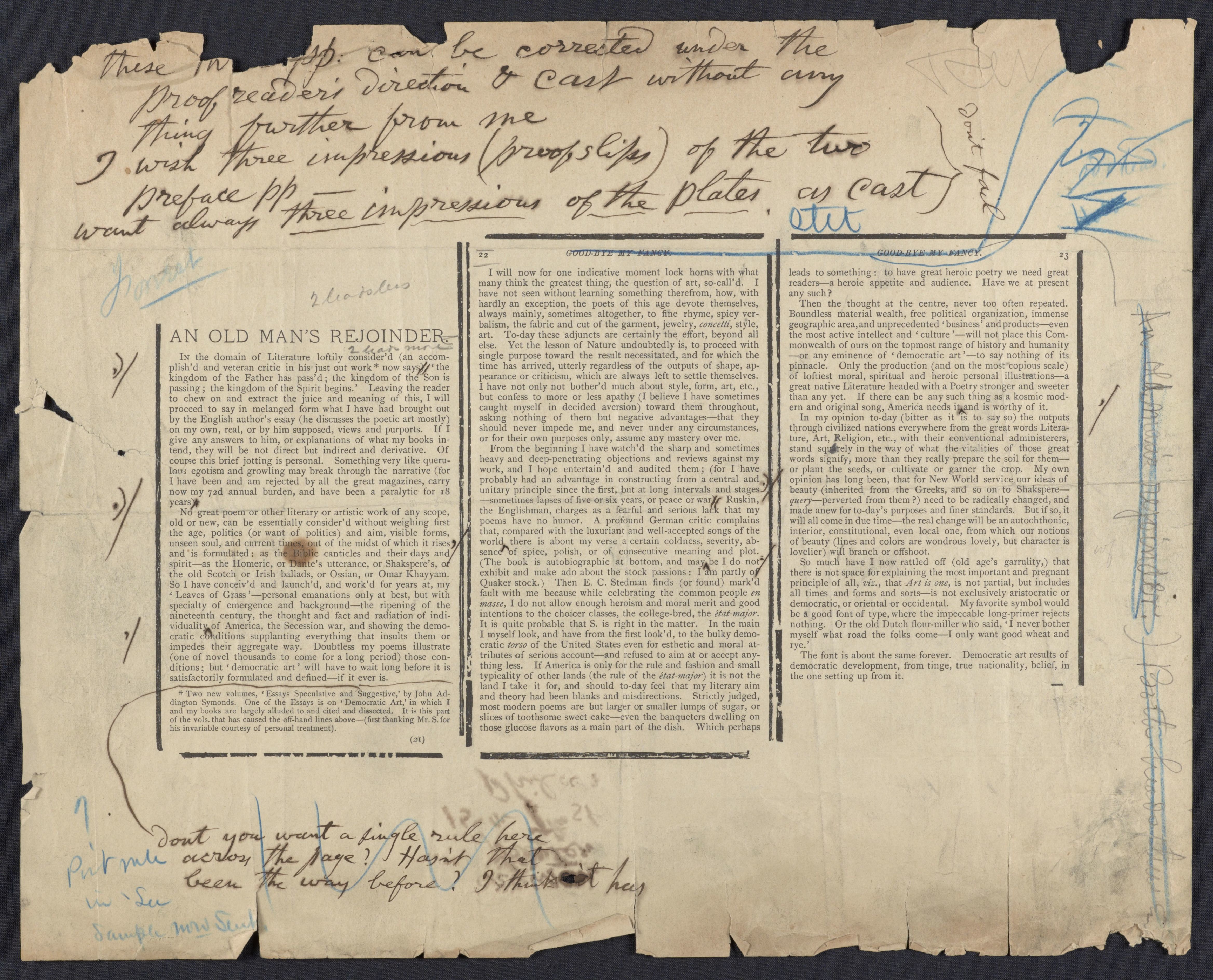 Scanned image of the current content page