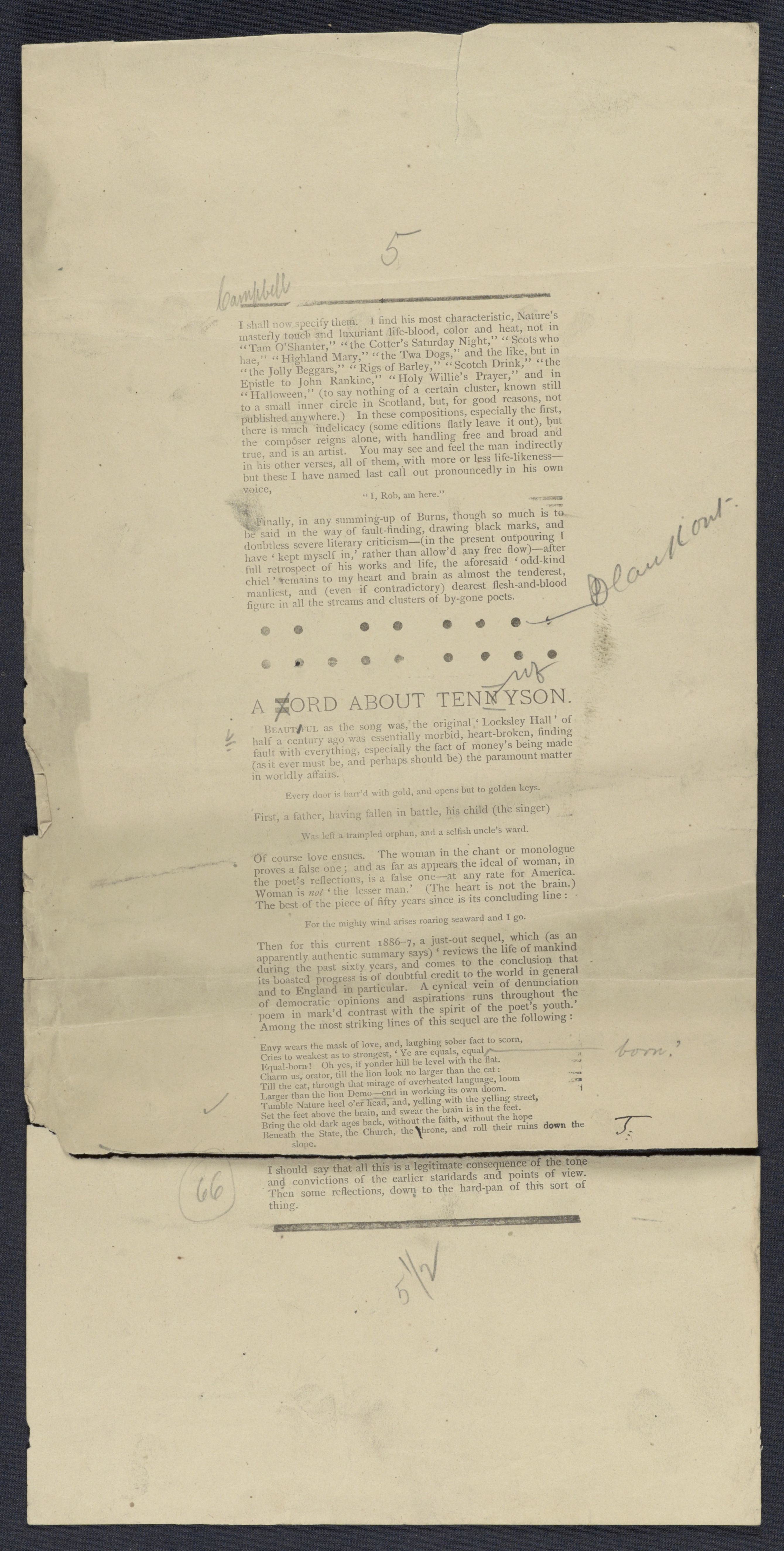 Scanned image of the current content page