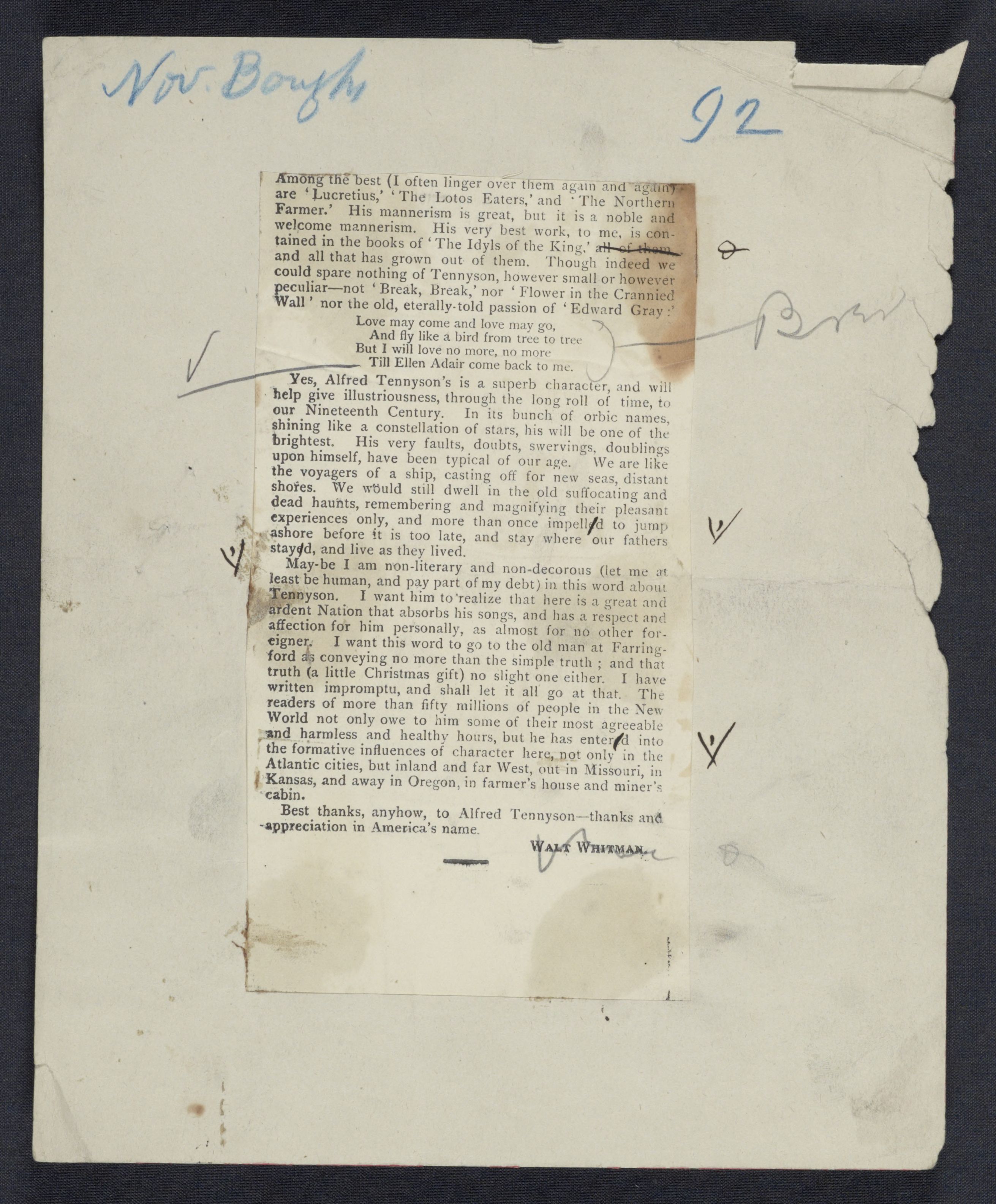 Scanned image of the current content page