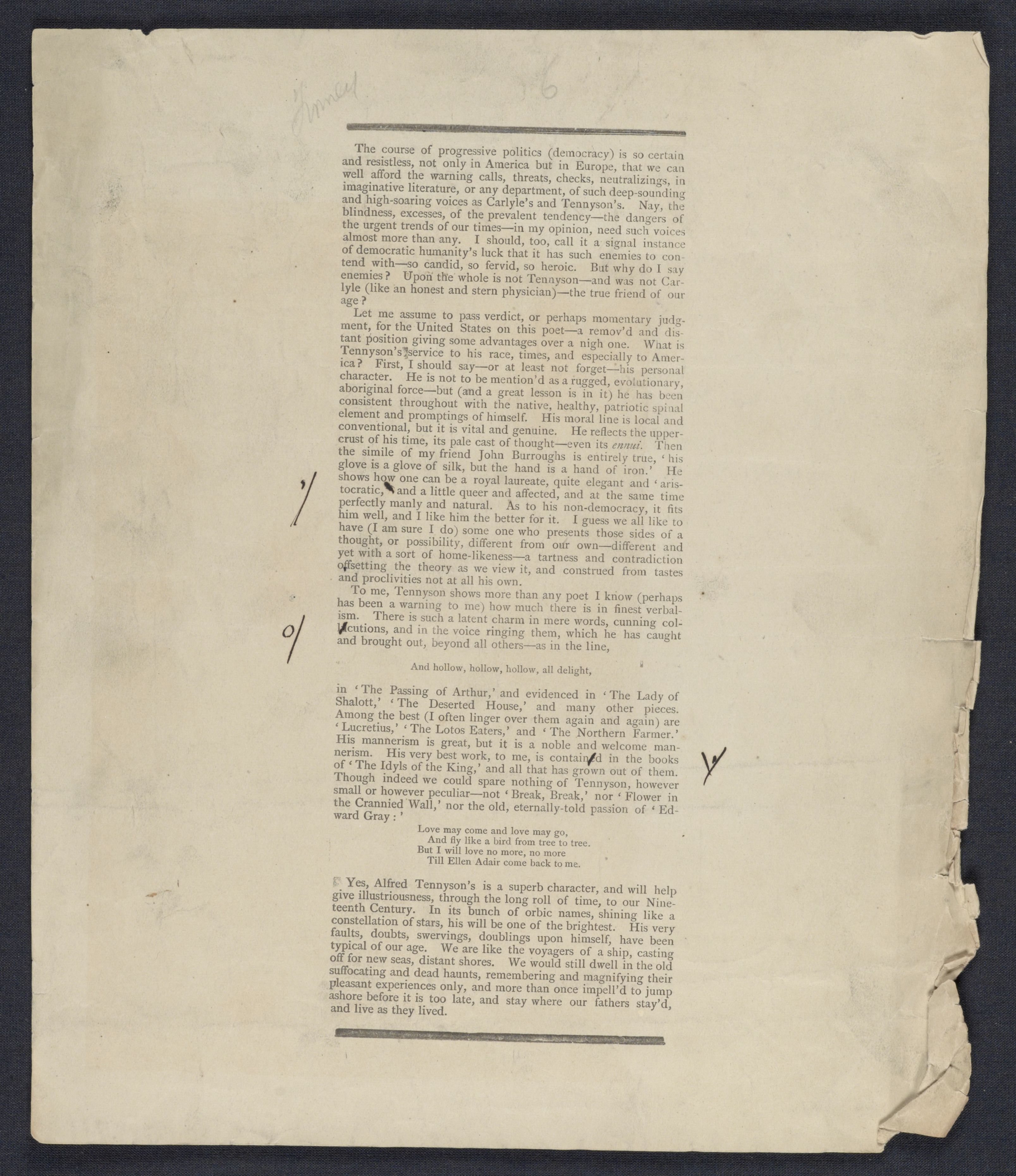 Scanned image of the current content page