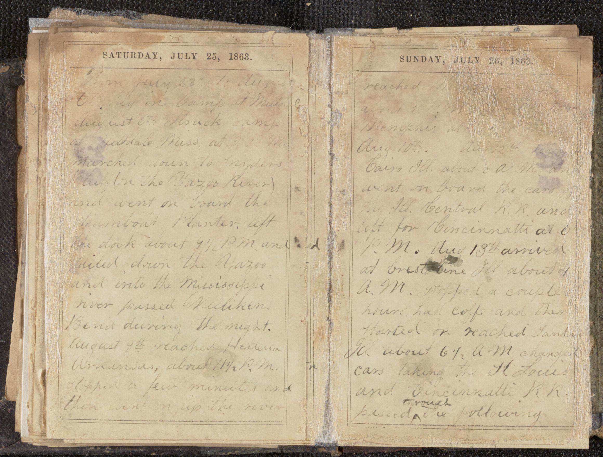 Scanned image of the current content page